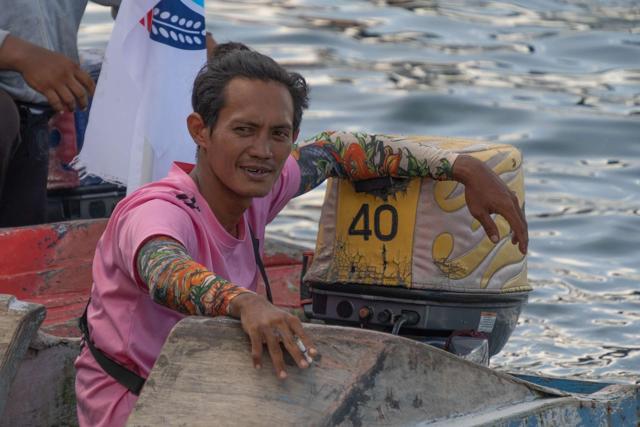 Остров Борнео, город Семпорна. Причал и рынок. Фотографии из путешествий