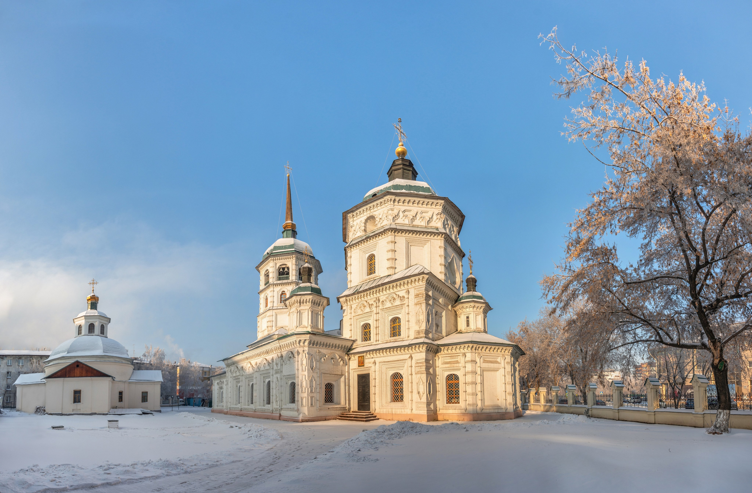 Зимний Иркутск. Фотограф Лара Кучина