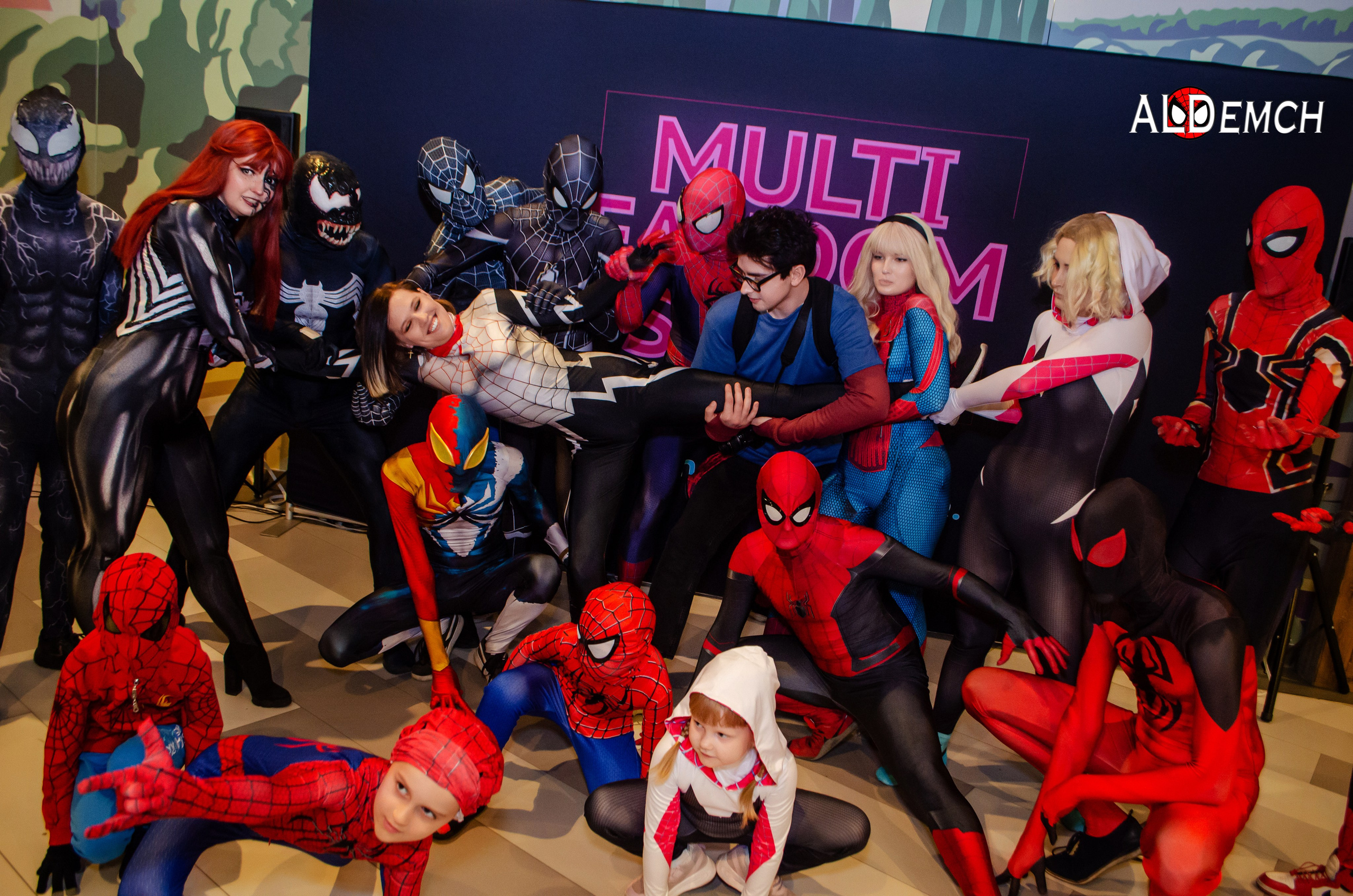 Фотосессия на Дне рождения Человека-Паука в Москве