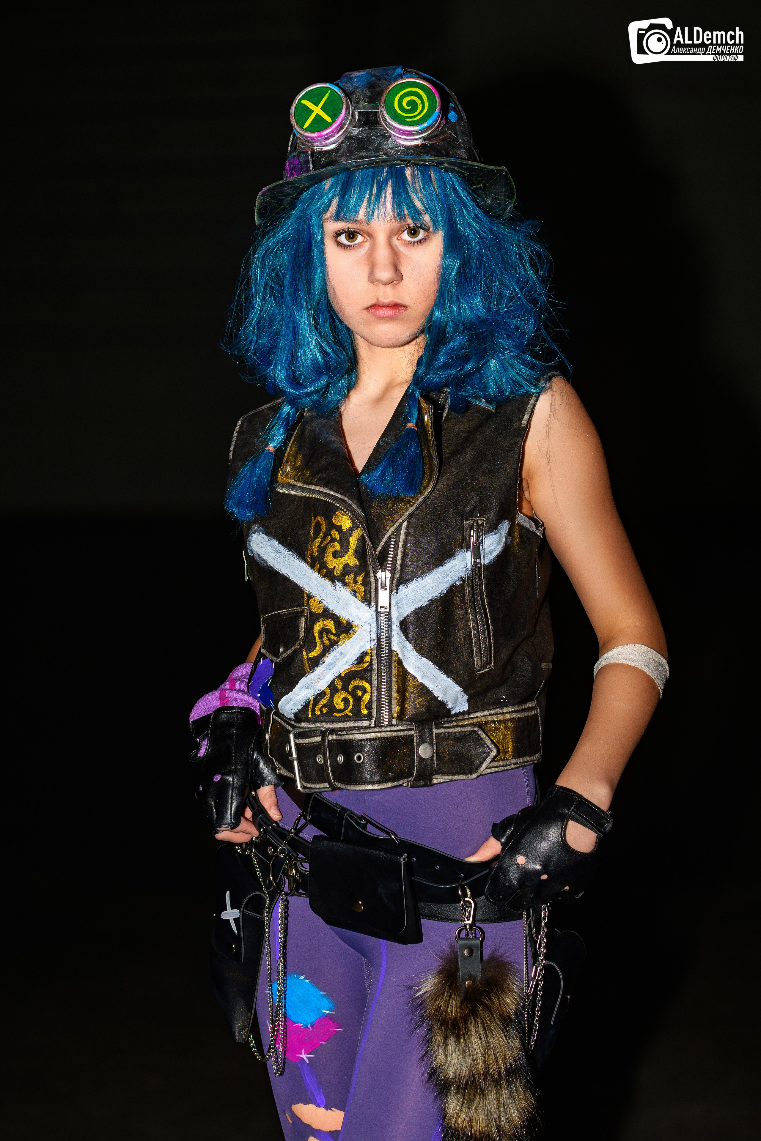 Аркейн, Ви, Джинкс, Лига Легенд фотосессия косплея в Москве