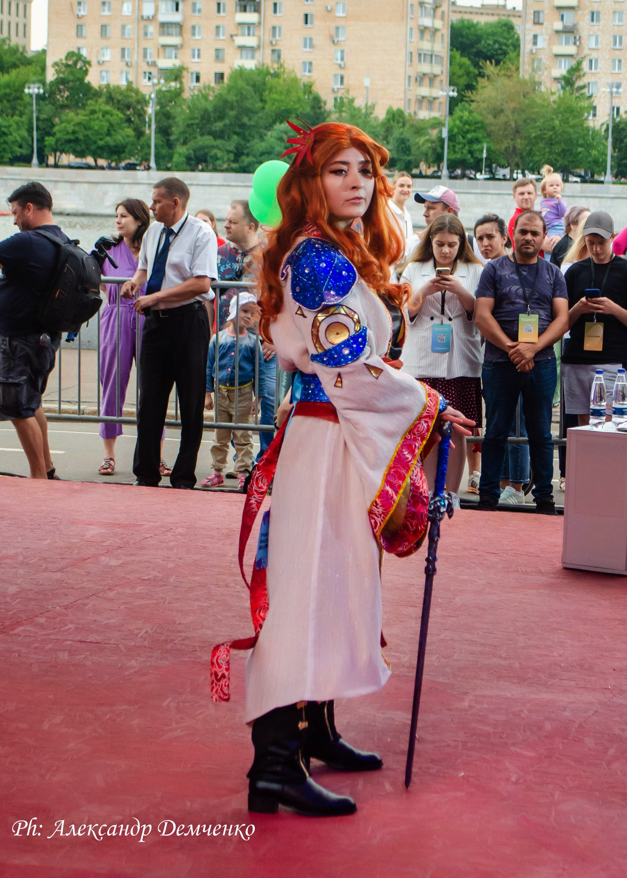 Фотосессия сцены в Москве на разных репортажных мероприятий