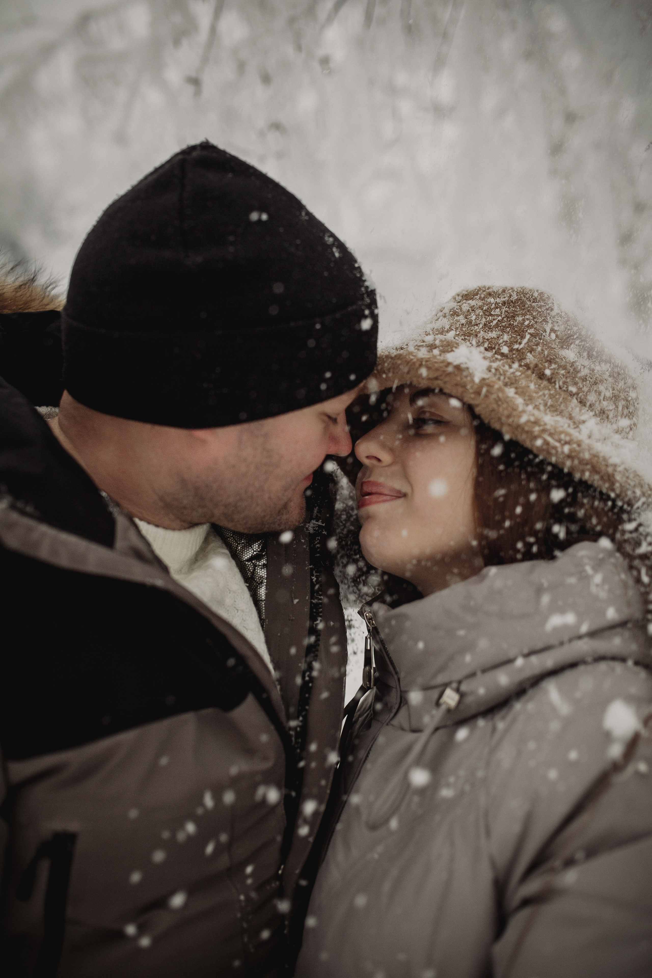Снежное волшебство Рома, Лиза и Илюша. Семейный и свадебный фотограф в Саратове Катерина Оленская