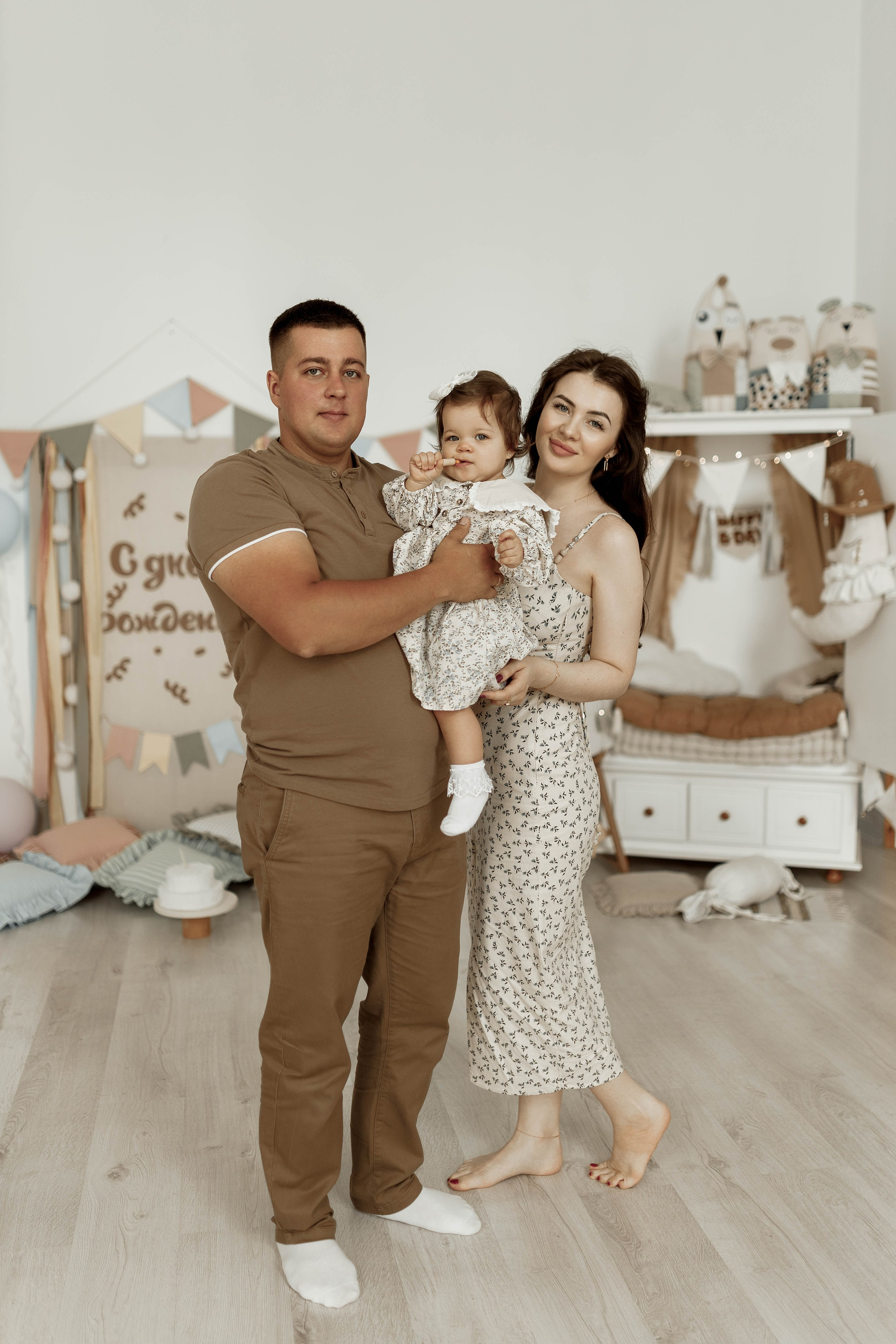 Арине 1 годик. Фотограф в Москве Юлия Хамзина
