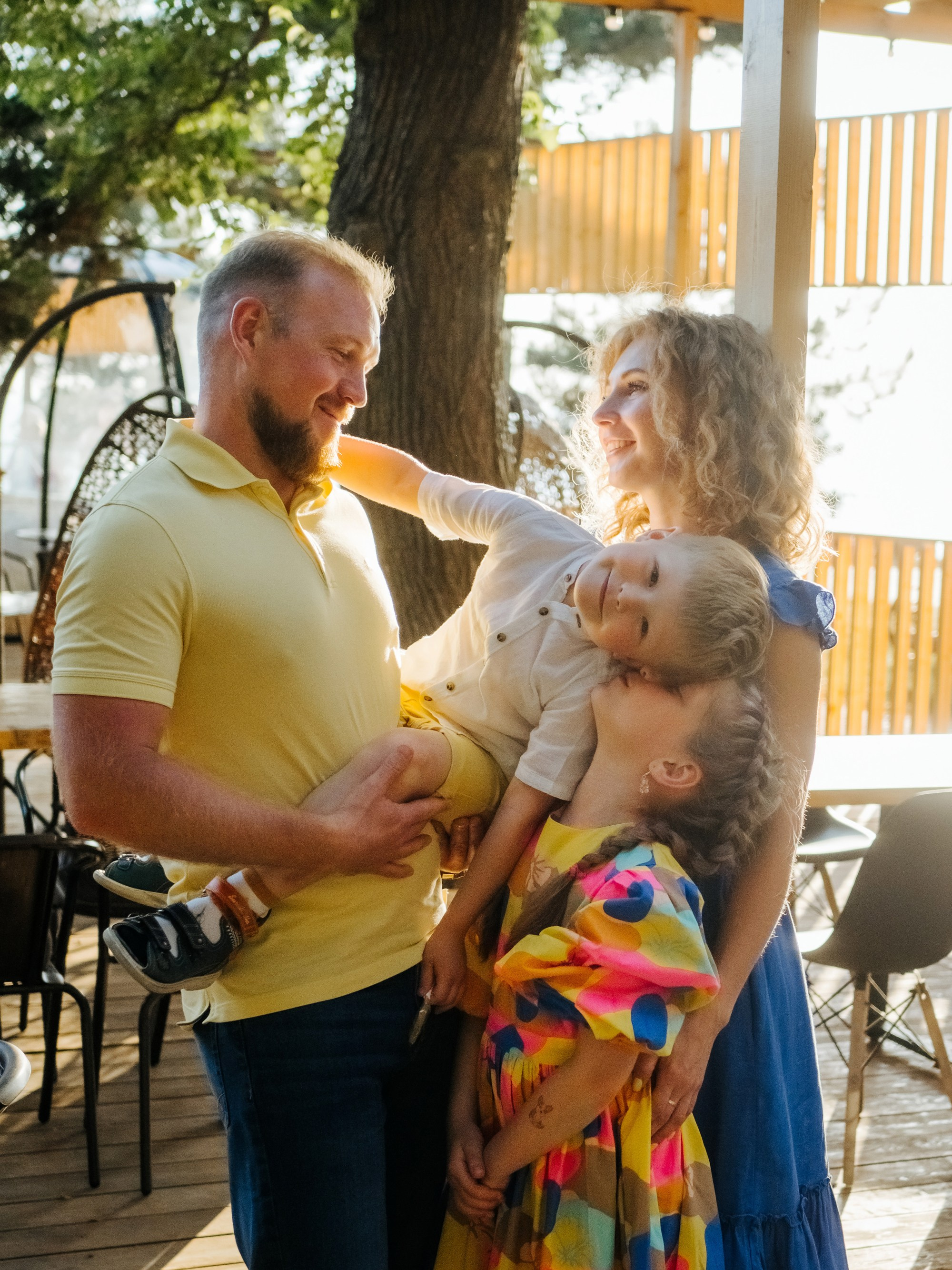 Лёша + Лена + Василиса + Макс. Семейный, детский, свадебный, фотограф в городе Анапа