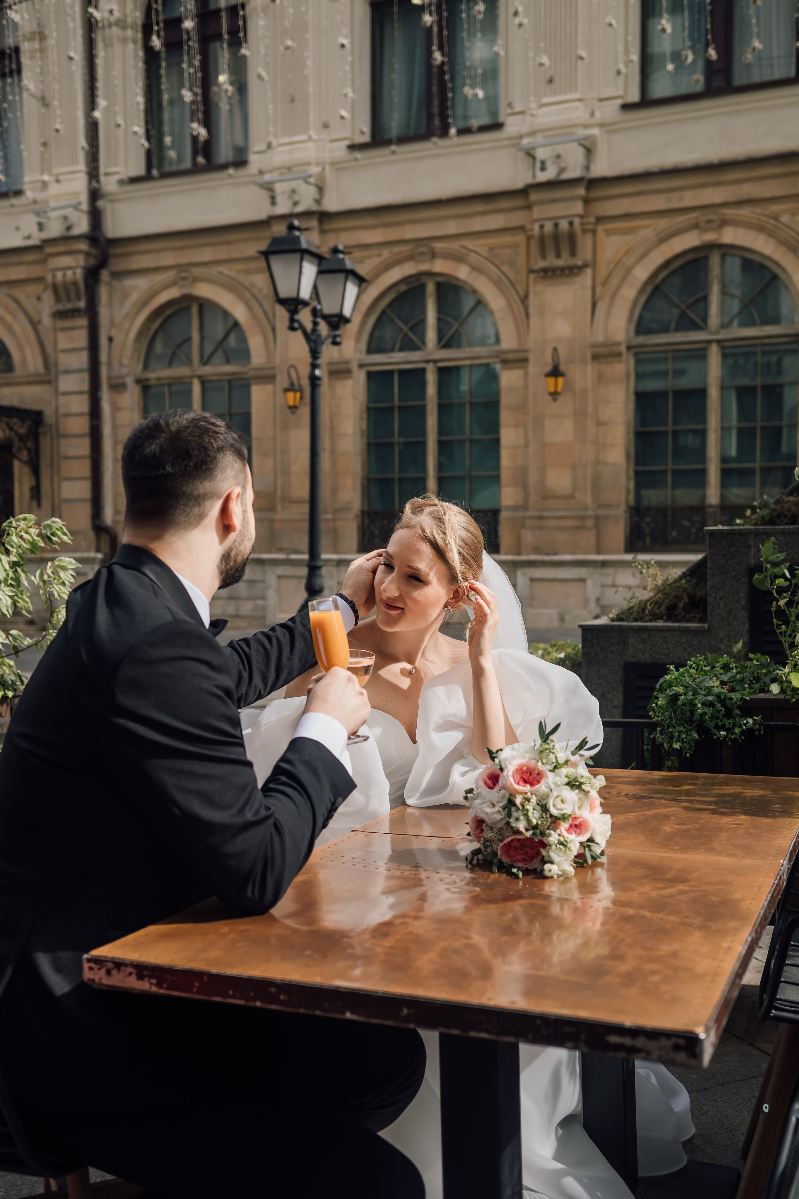 Катя и Салим, особняк Спиридонова. Свадебный и семейный фотограф в Москве Евгения Лисина