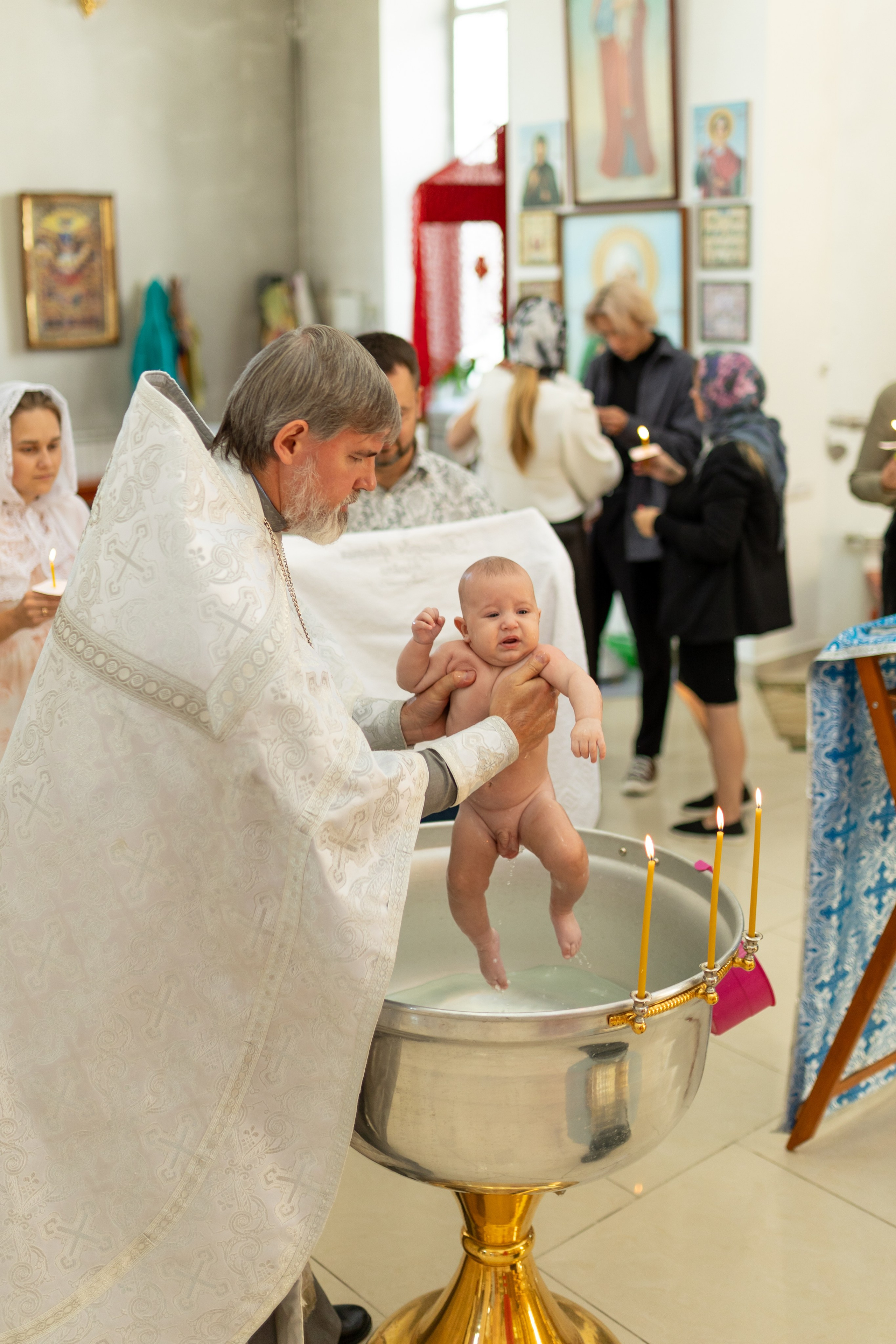 Крещение Артёма (все фото с таинсвта крещения). Фотограф новорожденных. Детский и семейный фотограф Марьяна Юдина