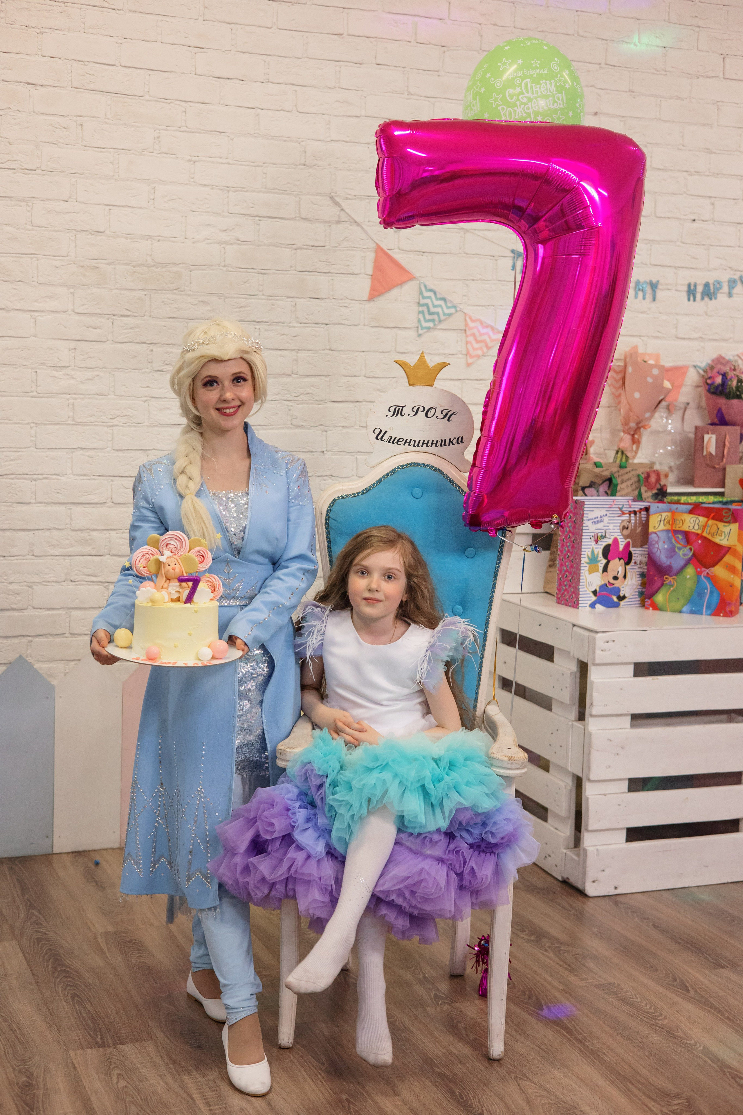 День рождения Даши, 7 лет. Свадебный и репортажный фотограф (Москва, Королев и другие)