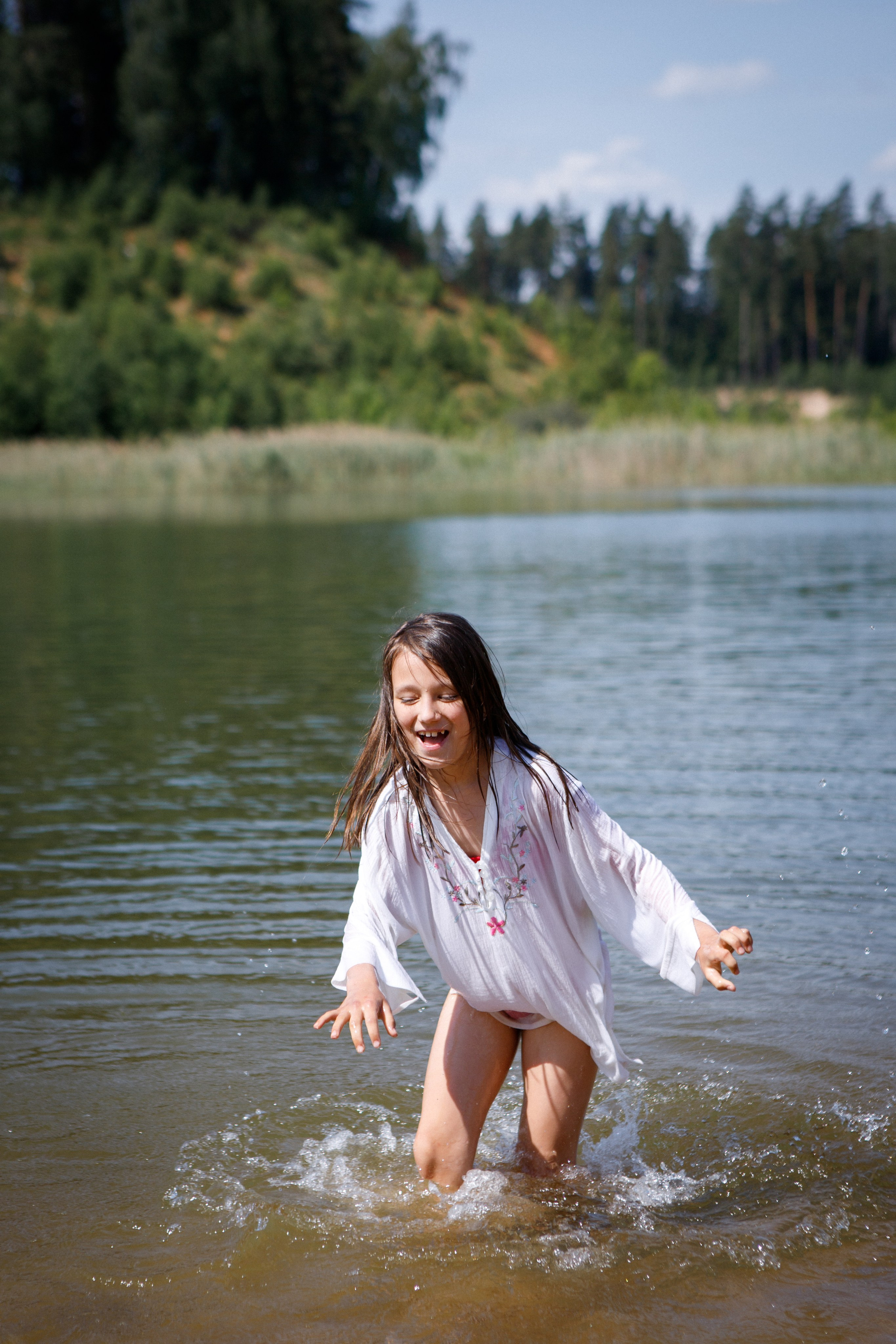 На озере. Детский и семейный фотограф Мария Киселёва. Москва