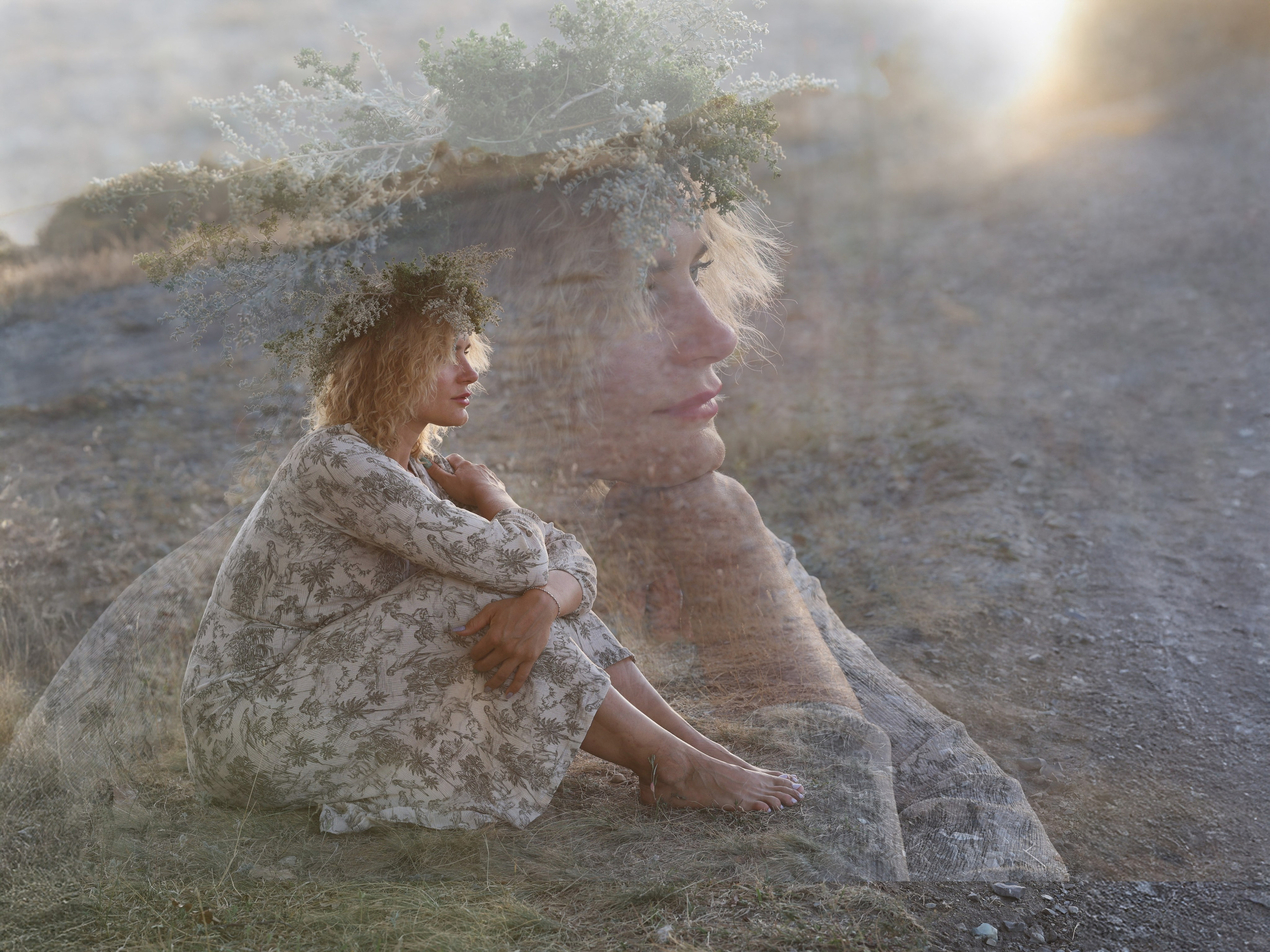 Женский портрет на природе. Женский и детский фотограф в Саратове Ольга Зиброва