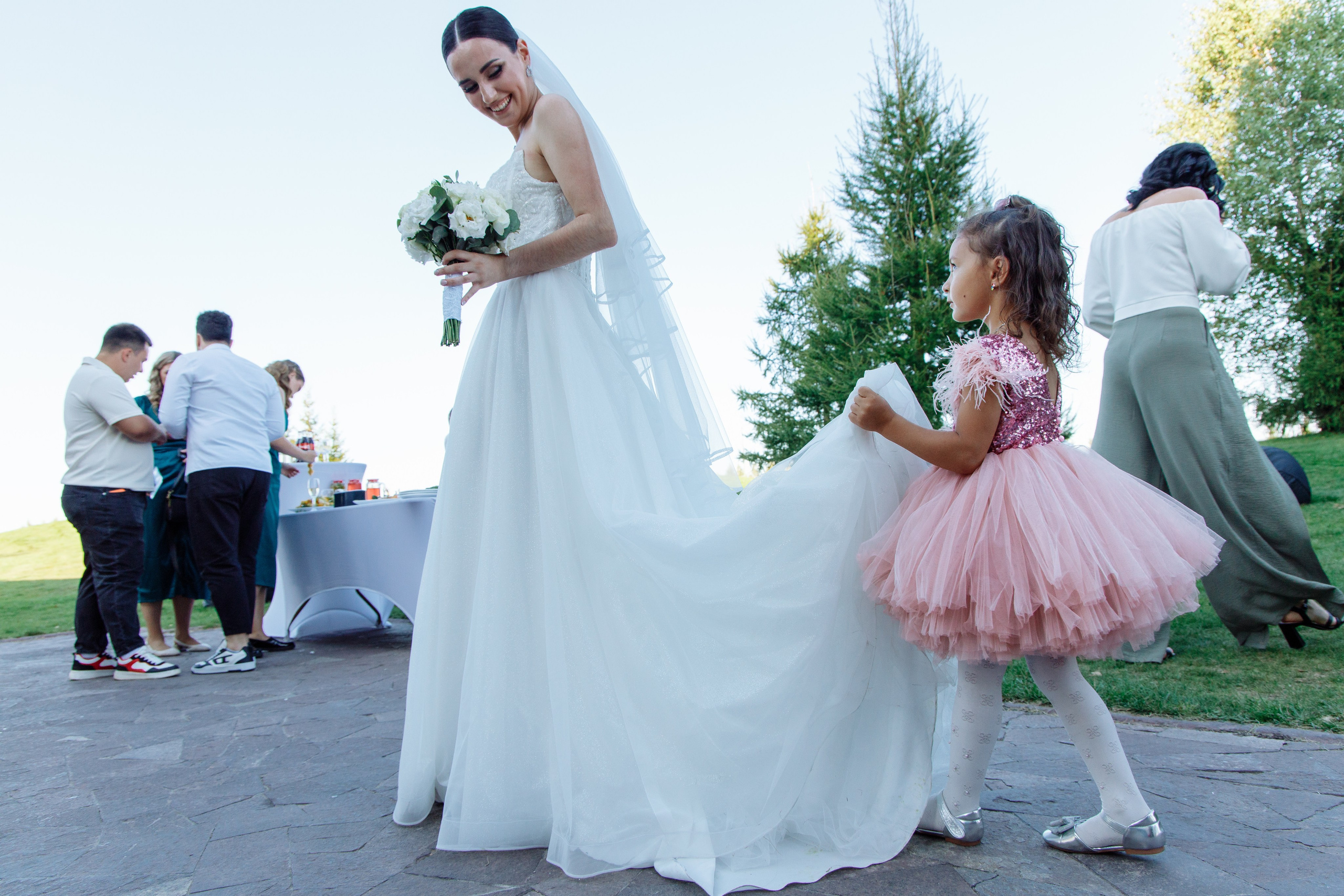 Выездная церемонию в гольф-клубе Сорочаны. Свадебный фотограф Кирилл Шустров