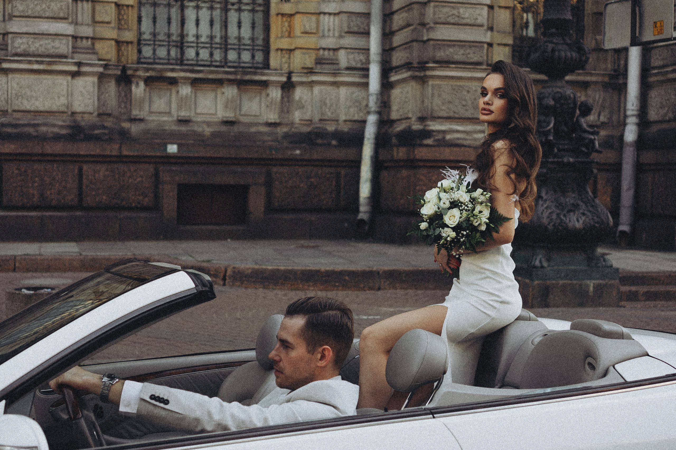 Свадебная сьемка у академии Штиглица. Профессиональный фотограф, Санкт-Петербург — Виктория Богомолова