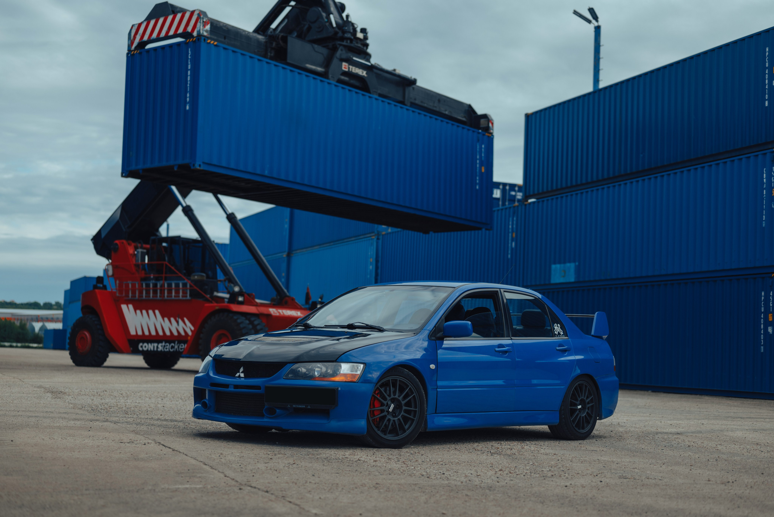 Mitsubishi Lancer Evo VIII. DeLorein