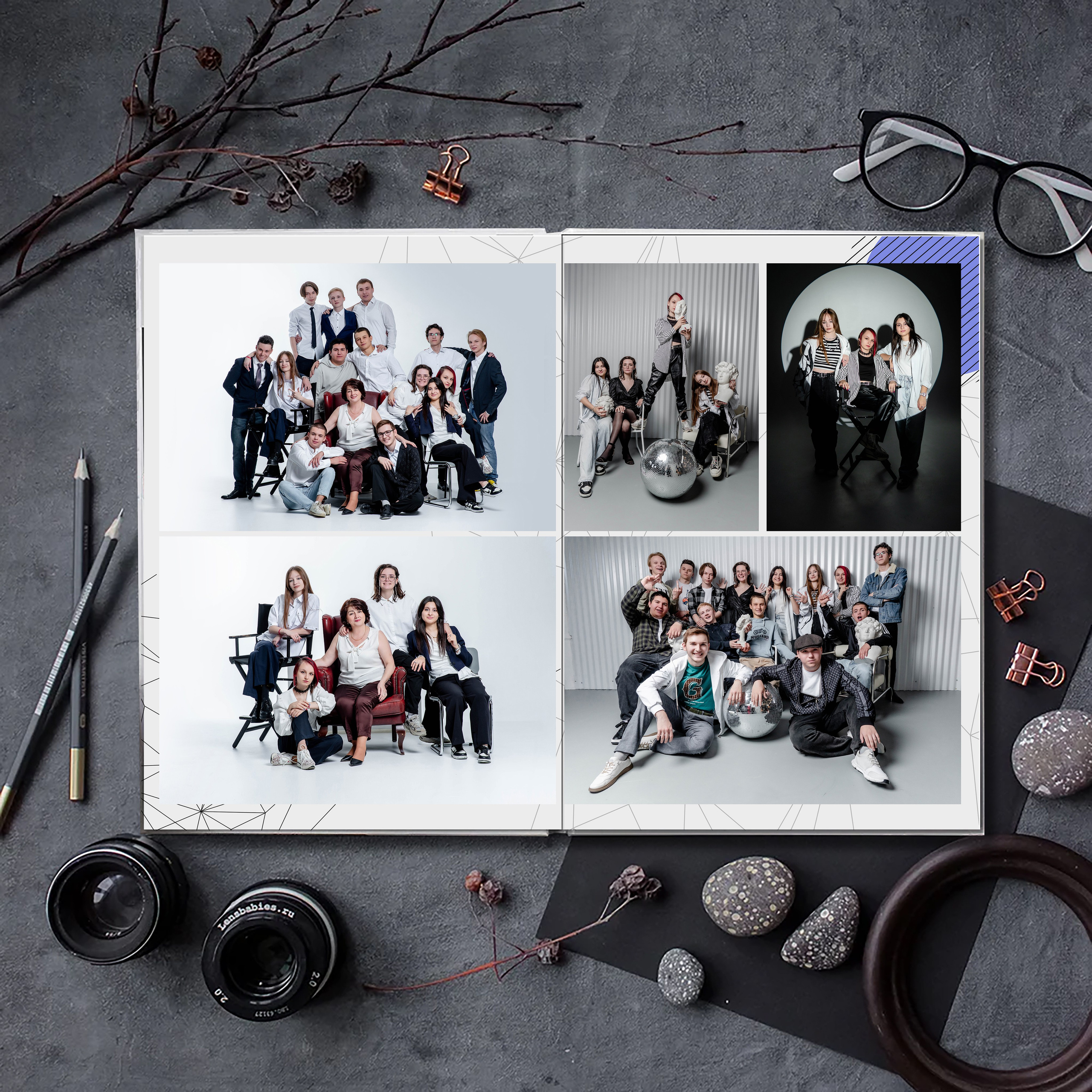 Выпускной альбом для выпускников школы (Дизайн № 219). Современные Выпускные Альбомы в Ростове-на-Дону