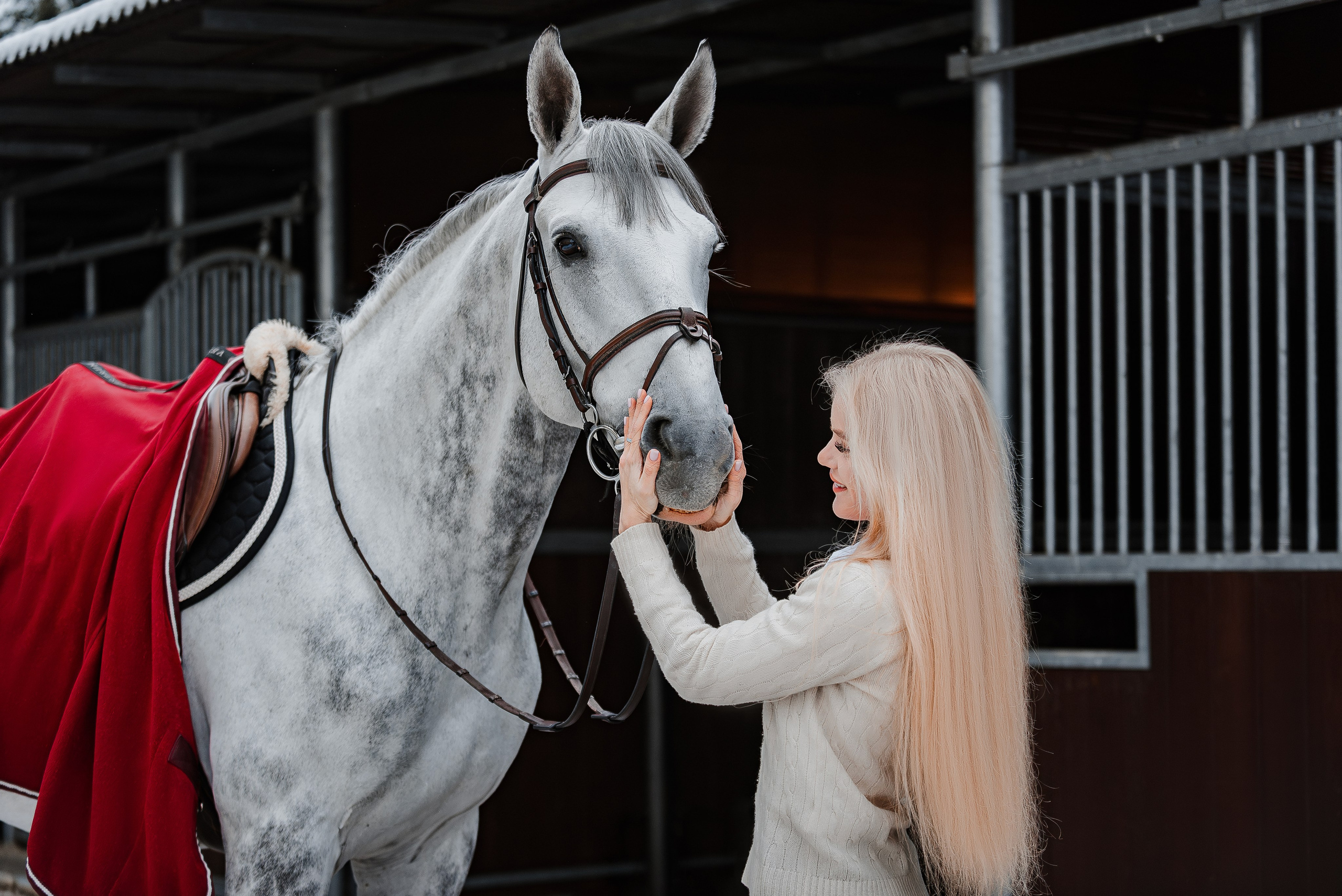 Анастасия и Соперник. Куракина Дарья • Конный фотограф