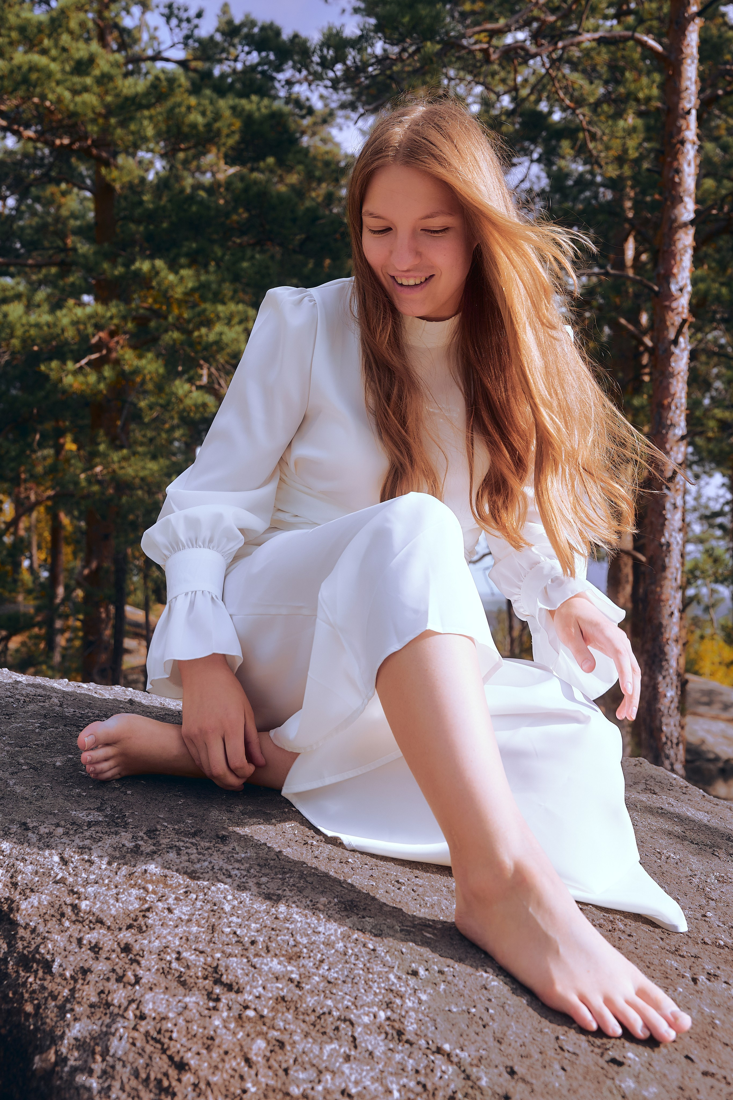 Инна, скалы Малые черти. Предметный и репортажный фотограф Алексей Кротов