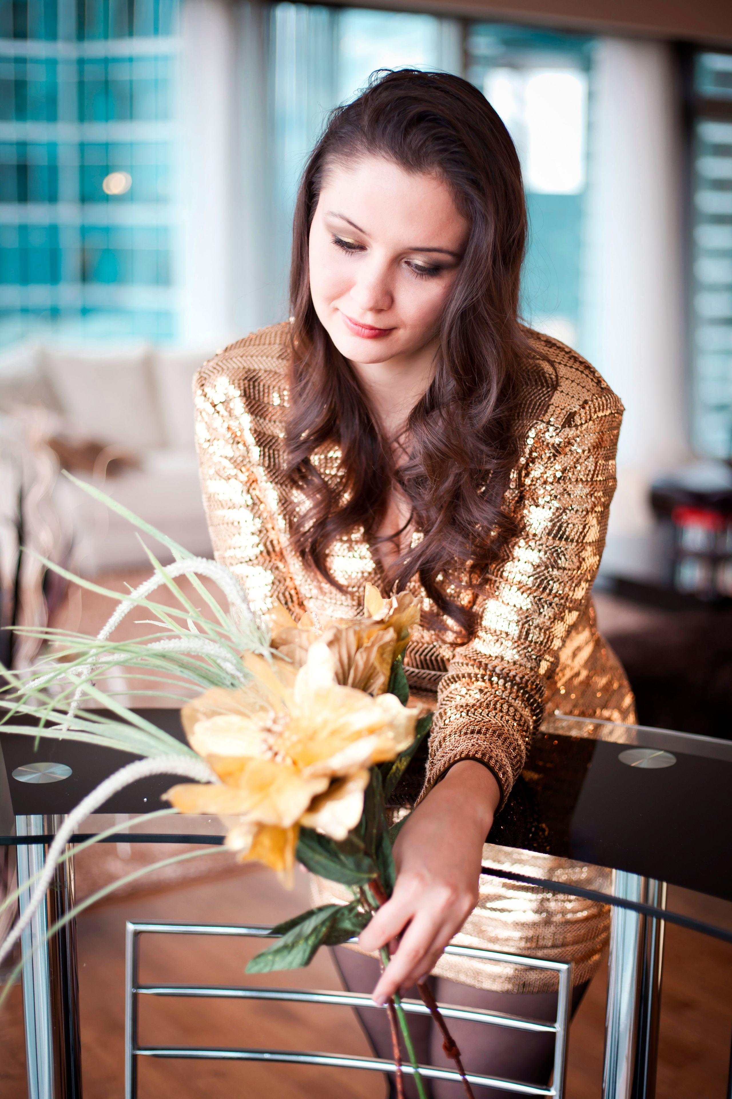 Утро невесты. Москва Сити. Фотограф Мария Кольцова