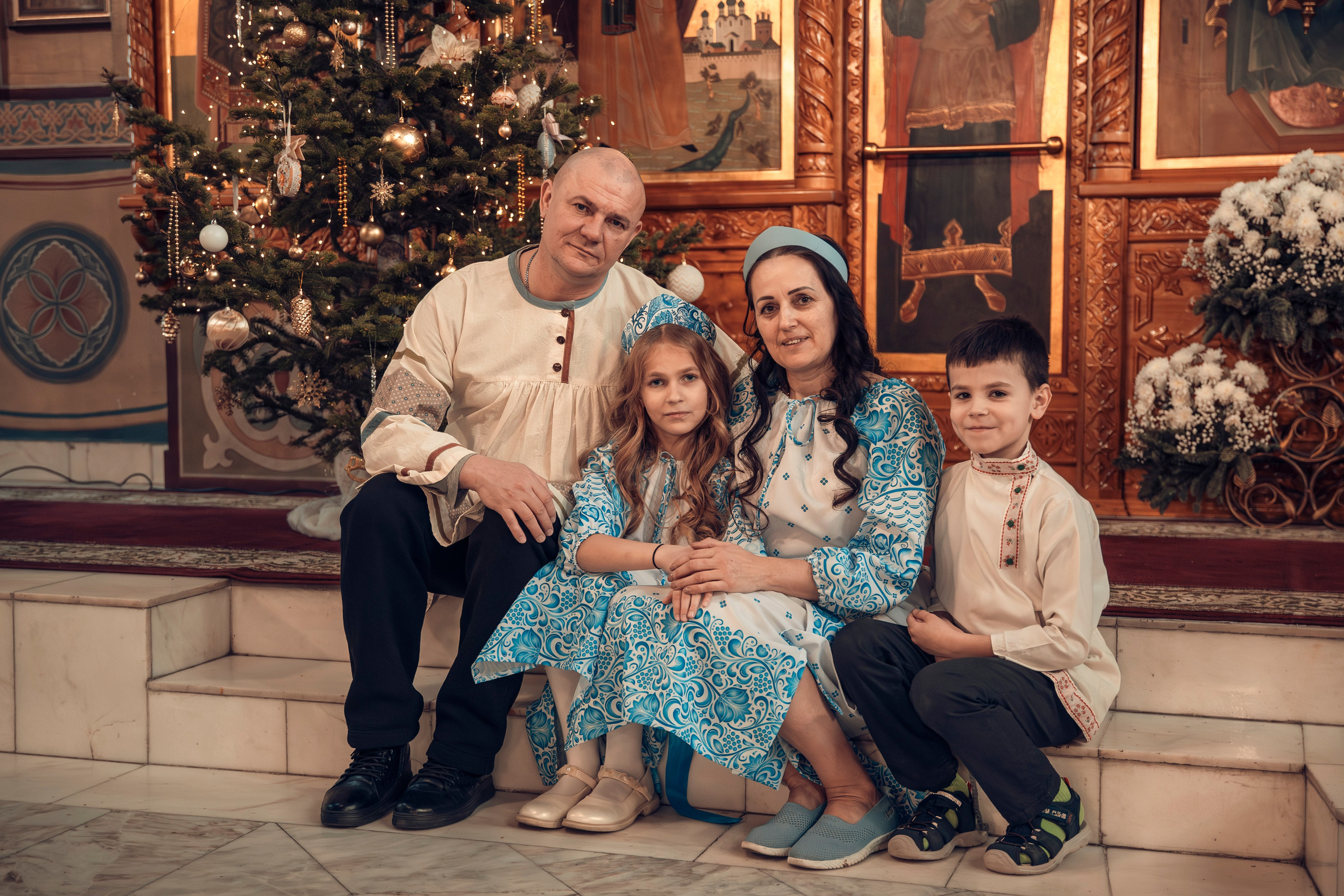 Рождественская съемка. ТОП Фотограф на Крещение и Венчание Железногорск Алексей Мещеряков