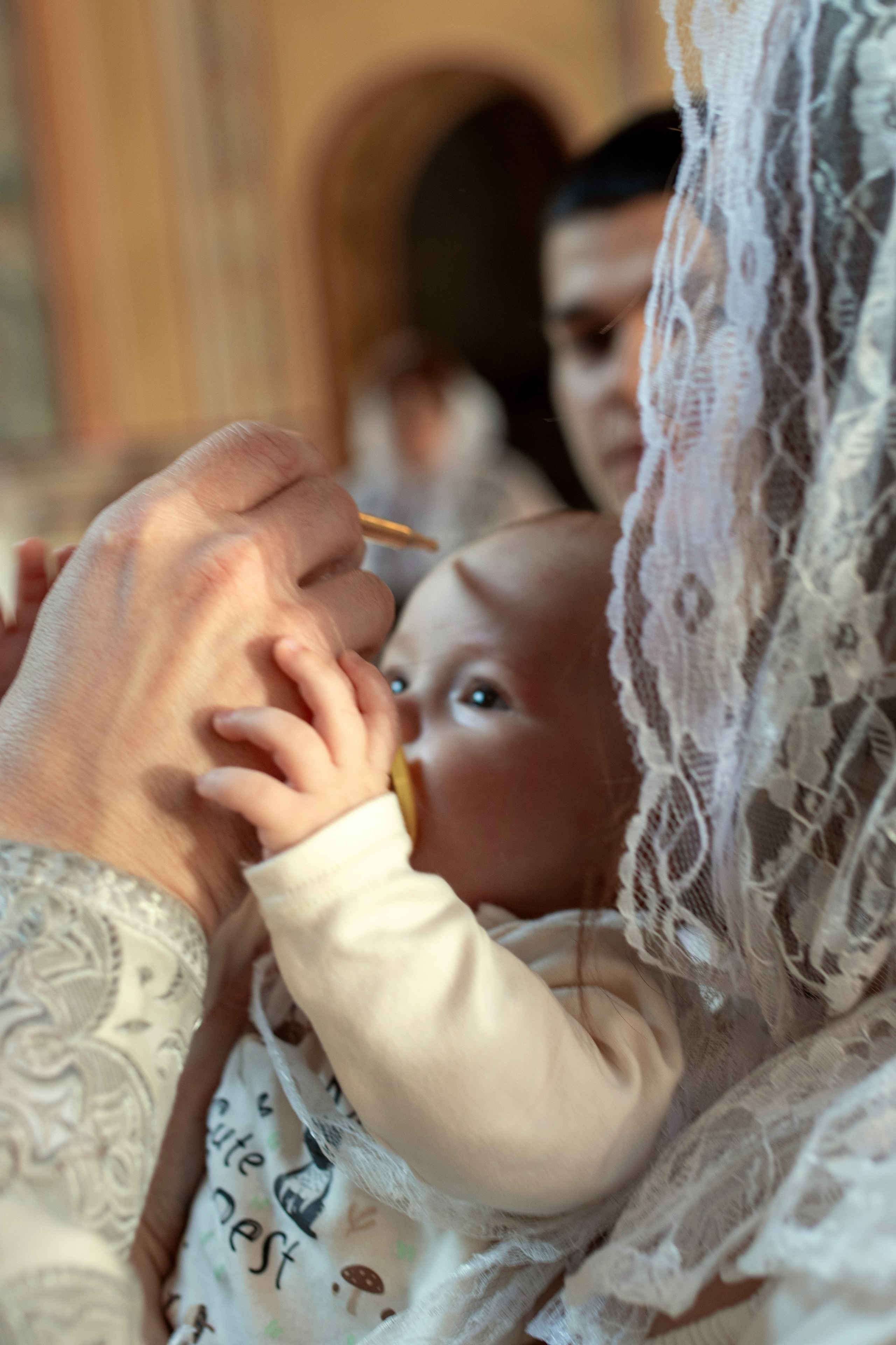 Таинство Крещения Станиславы. ТОП Фотограф на Крещение и Венчание Железногорск Алексей Мещеряков