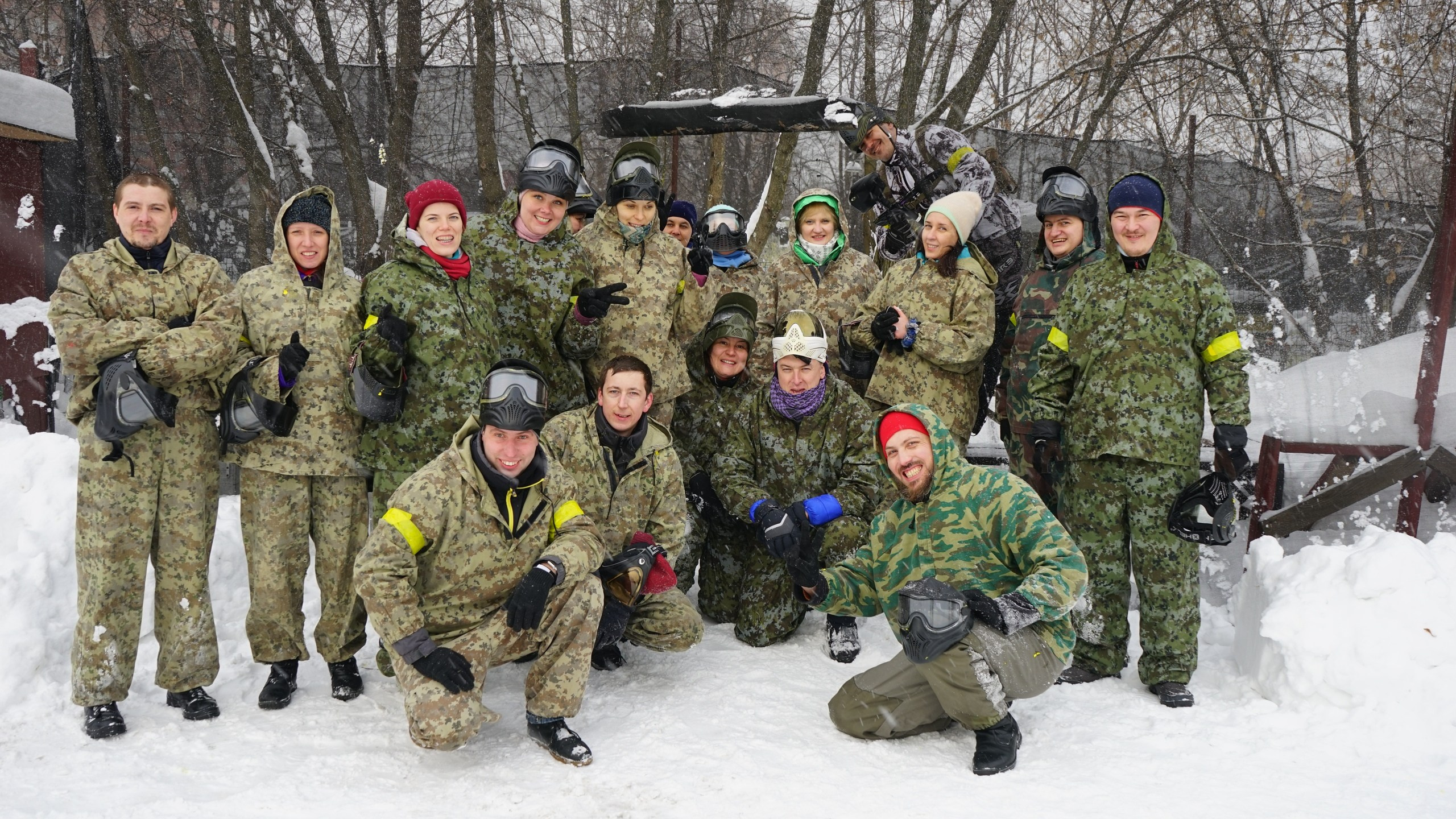 Пейнтбол + шашлыки | 21.02.2021. Галерея Фантим