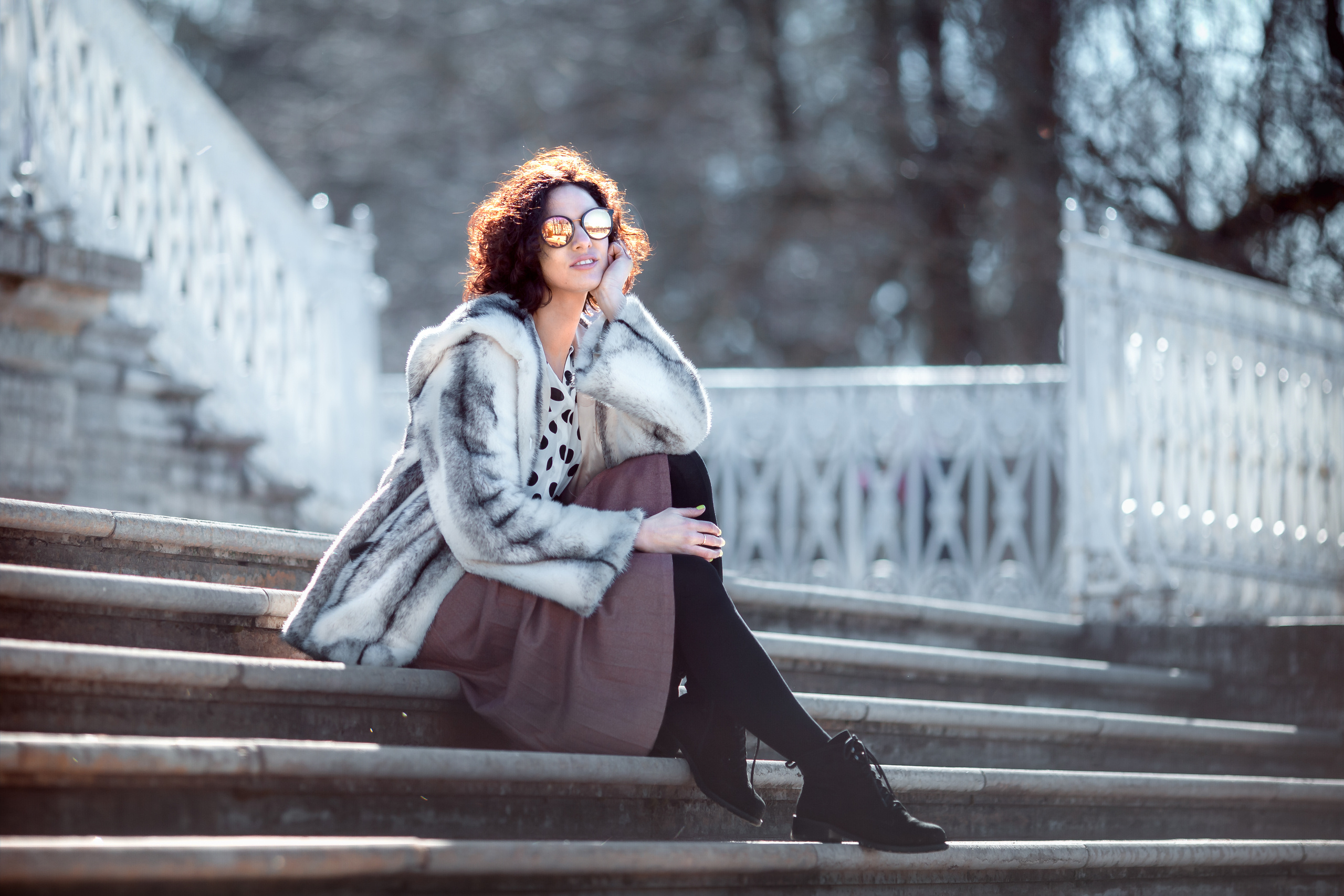 Индивидуальная фотосессия_В морозную зимнюю стужу…. Ирина Носова - семейный и детский фотограф