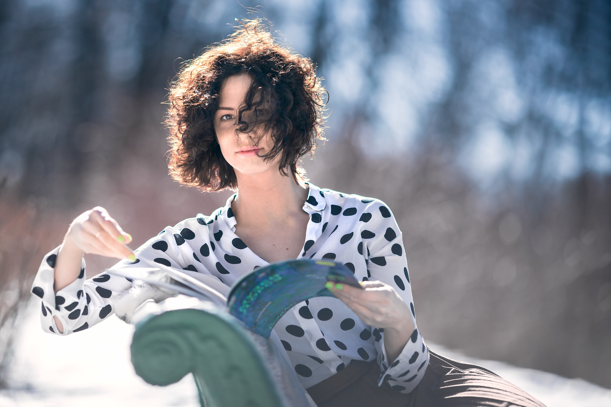 Индивидуальная фотосессия_В морозную зимнюю стужу…. Ирина Носова - семейный и детский фотограф