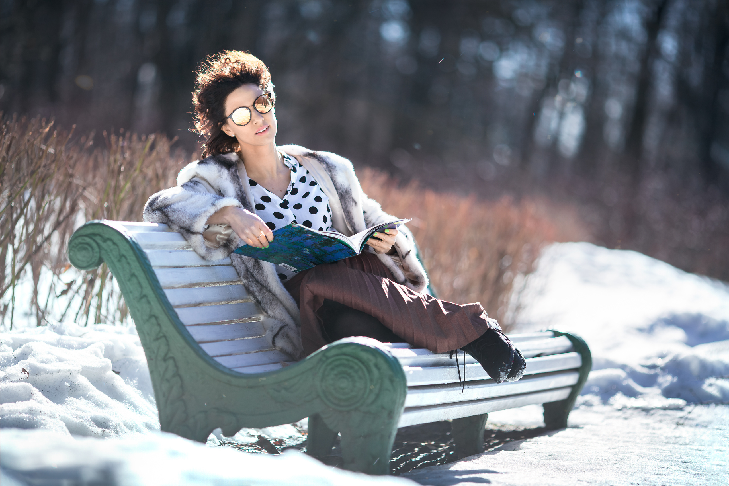 Индивидуальная фотосессия_В морозную зимнюю стужу…. Ирина Носова - семейный и детский фотограф