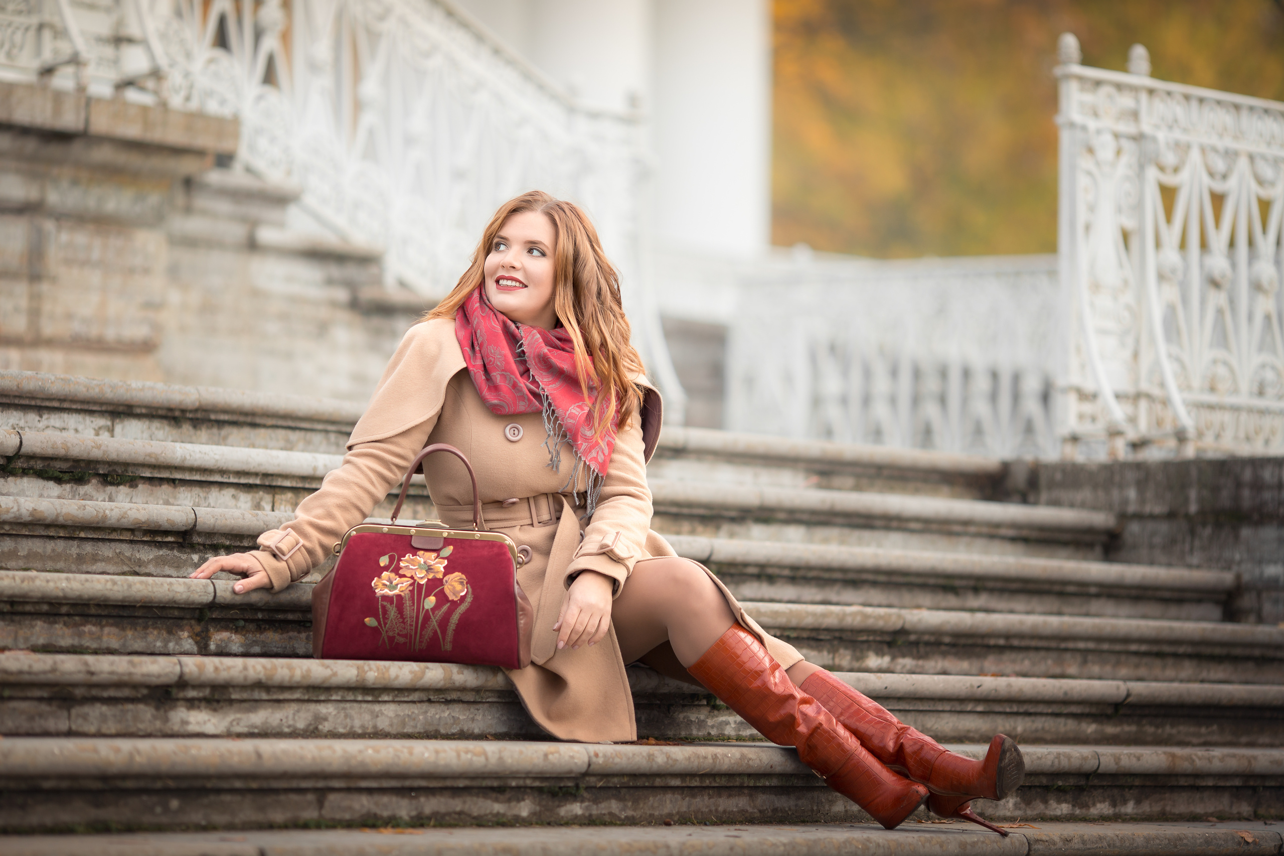 Индивидуальная фотосессия_Осенняя Катя. Ирина Носова - семейный и детский фотограф