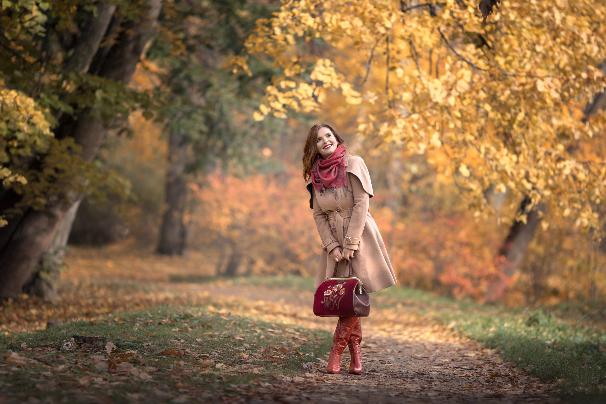 Индивидуальная фотосессия_Осенняя Катя. Ирина Носова - семейный и детский фотограф