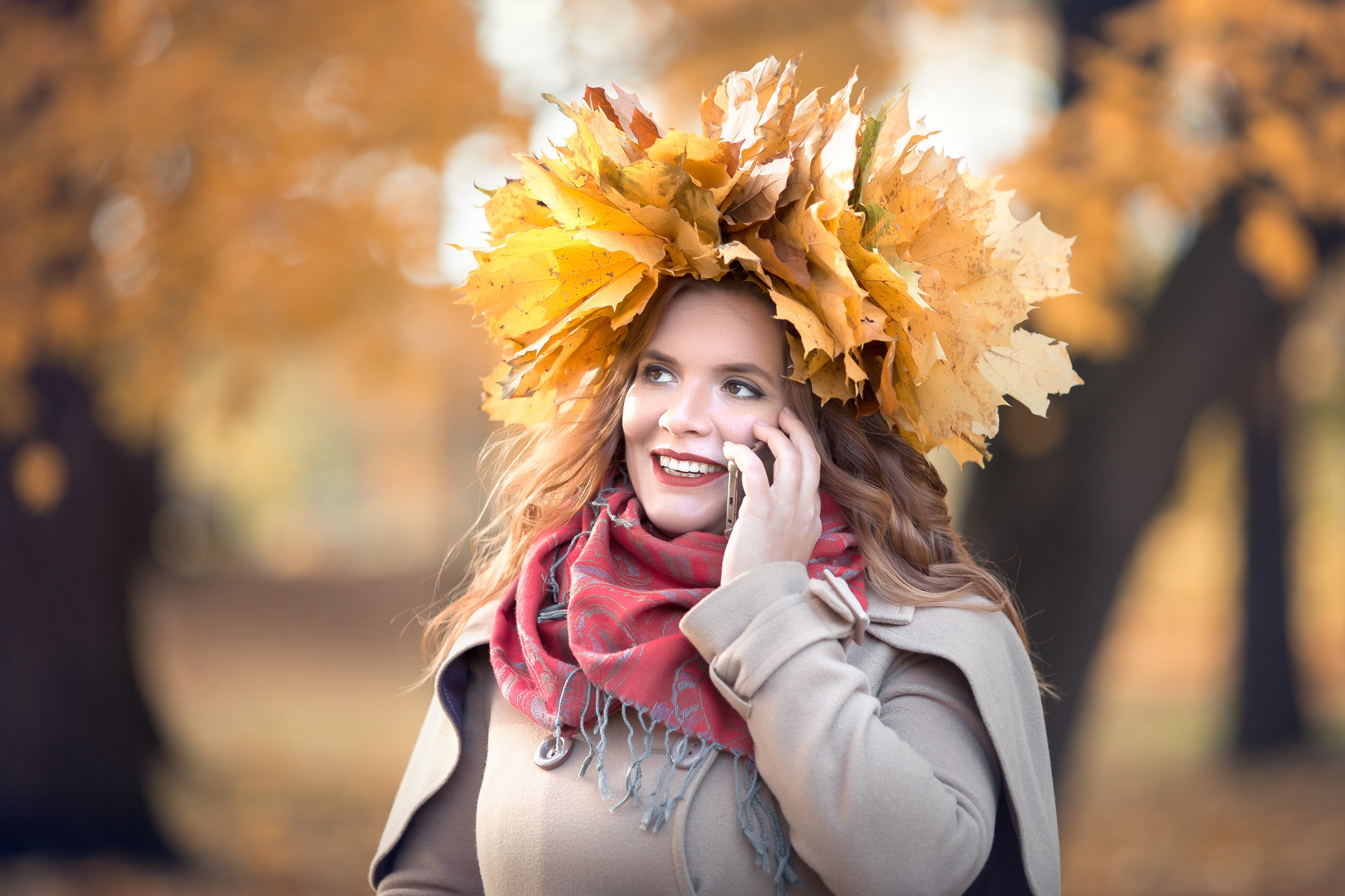 Индивидуальная фотосессия_Осенняя Катя. Ирина Носова - семейный и детский фотограф