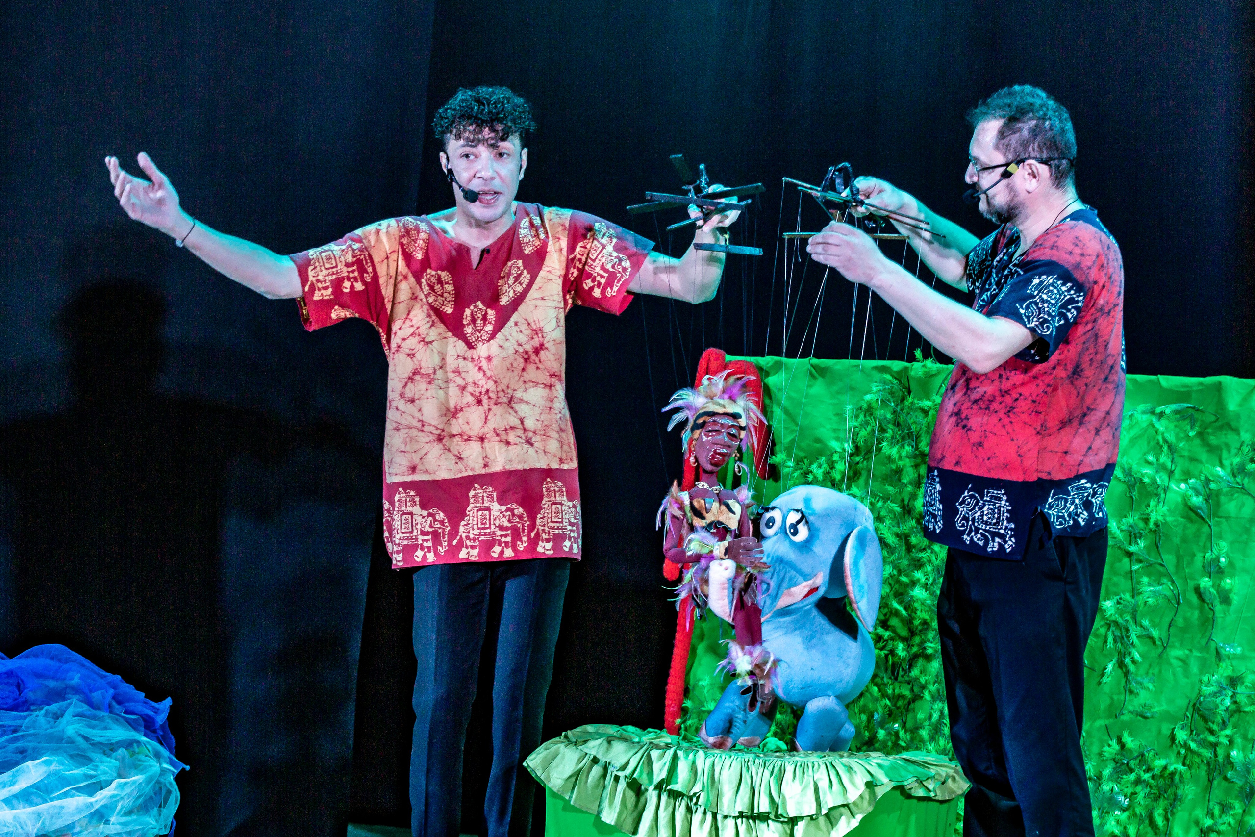 Любопытный слоненок спектакль театра Саквояж. Фотограф в Сочи Юрий Шептаев