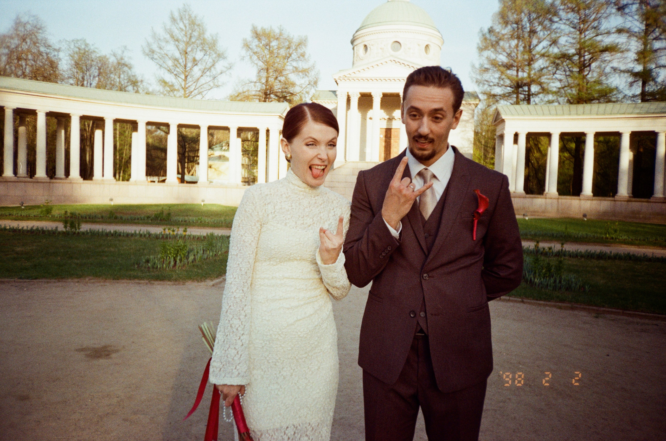 Свадебный день Оли и Никиты🤍 плёнка. Фотограф|Москва — Агбаш Лера