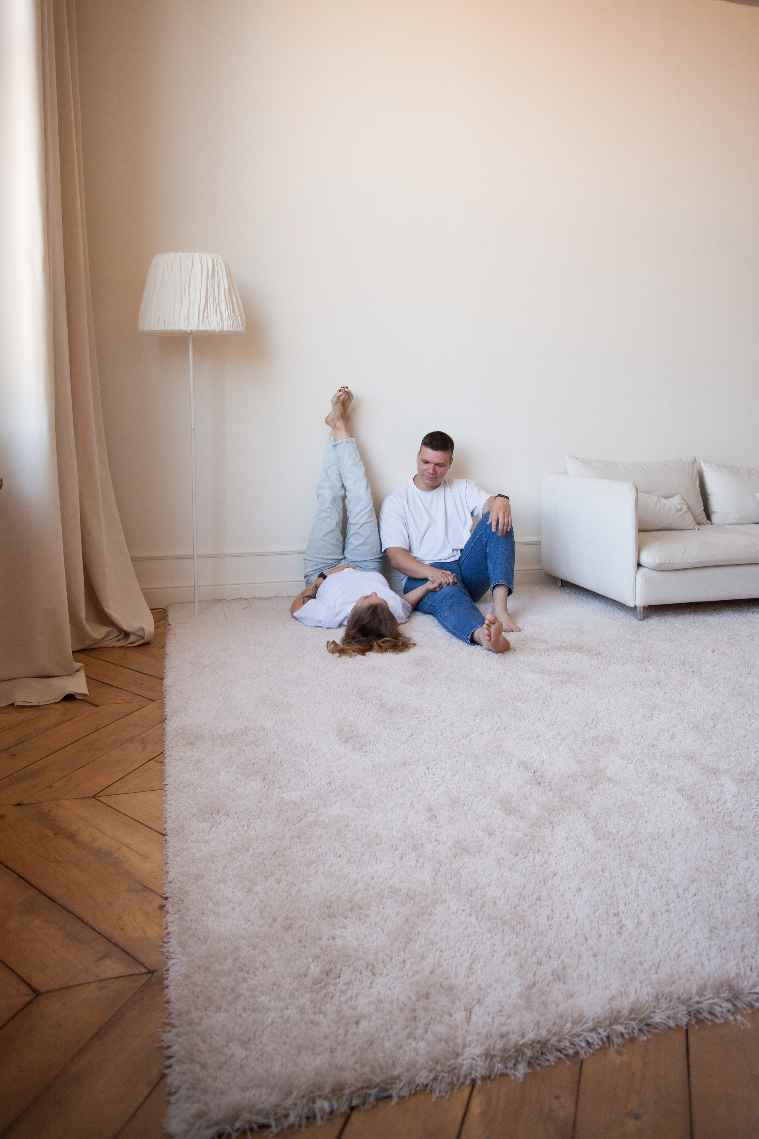 Женя и Кристина минимализм. Семейный и детский фотограф в Краснодаре Брусилова Марина