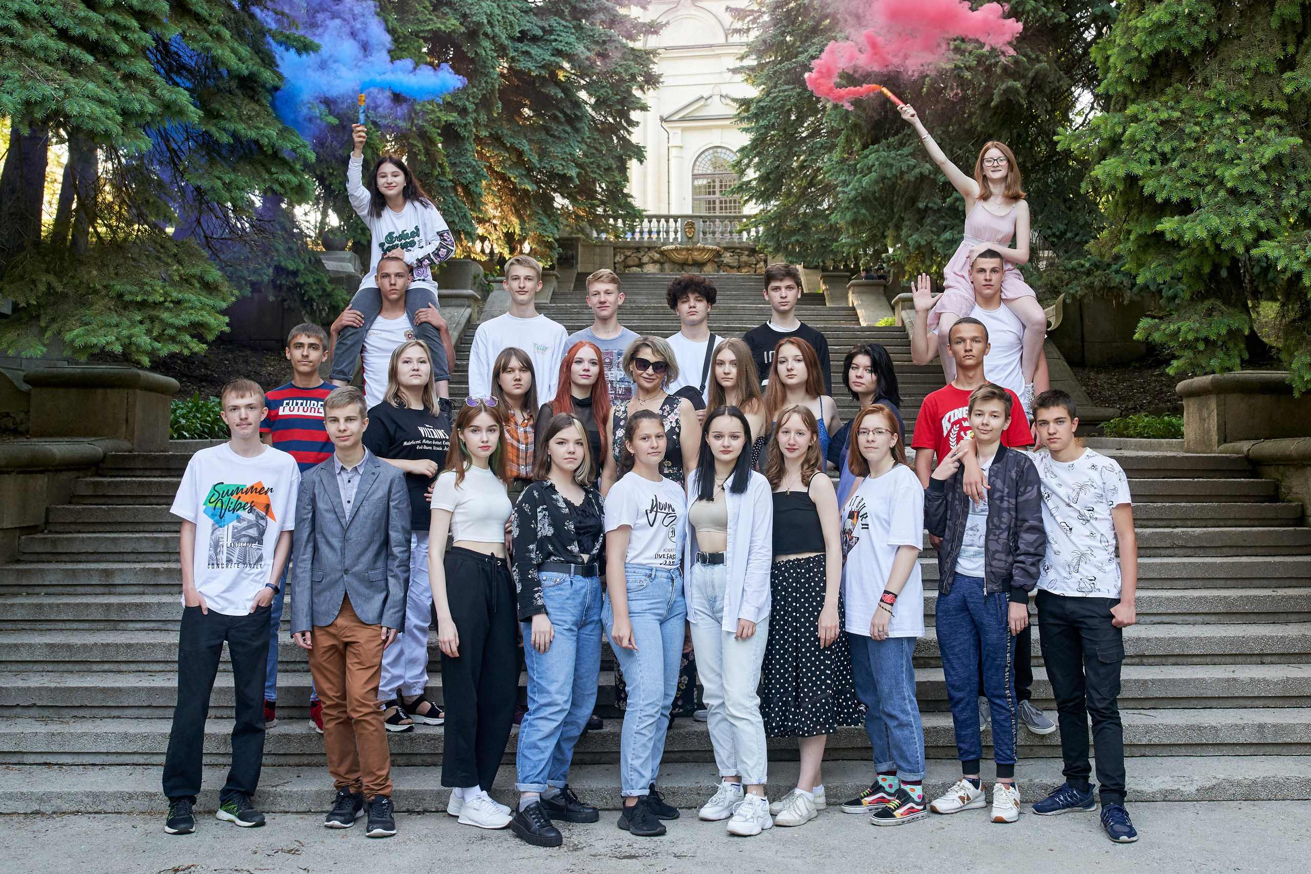 Крепостная гора. Выпускные альбомы в Ставрополе