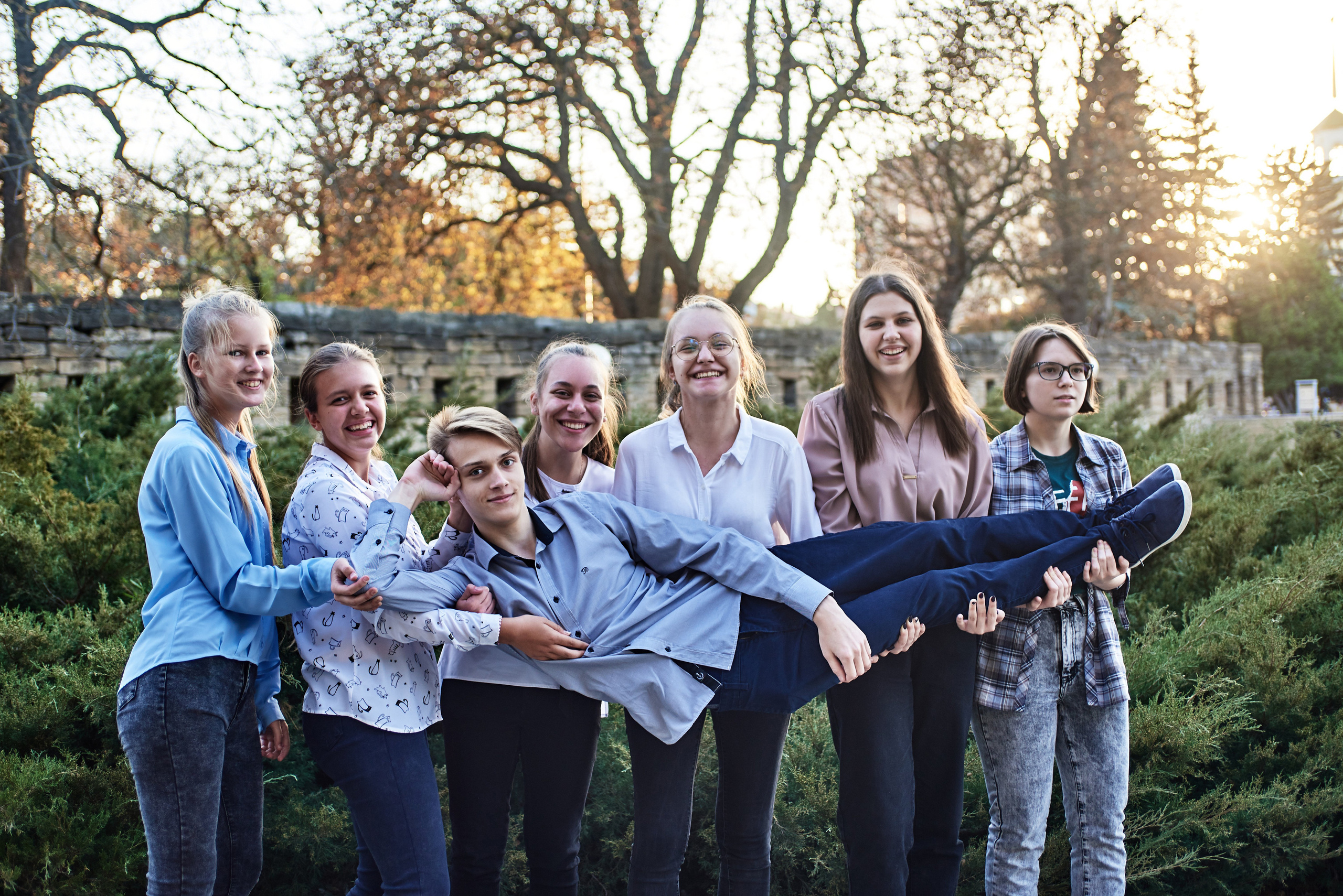 Крепостная гора. Выпускные альбомы в Ставрополе