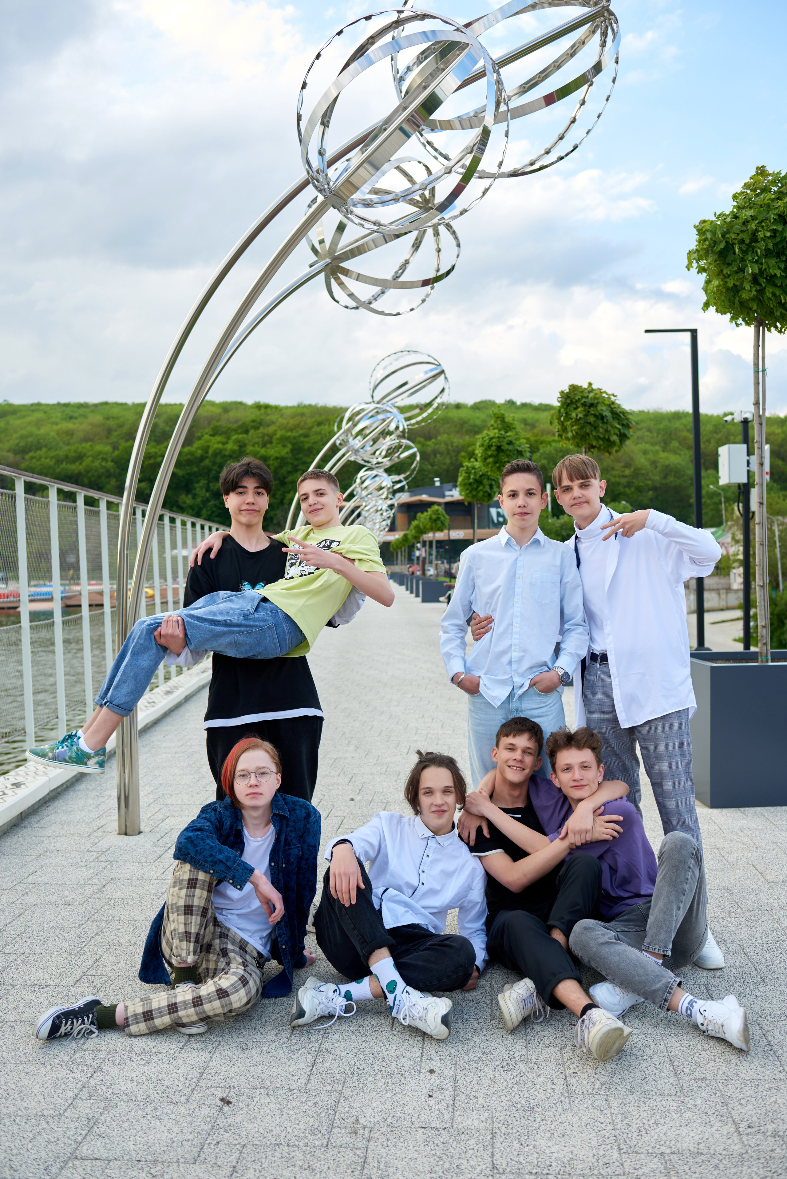 Комсомольский пруд. Выпускные альбомы в Ставрополе