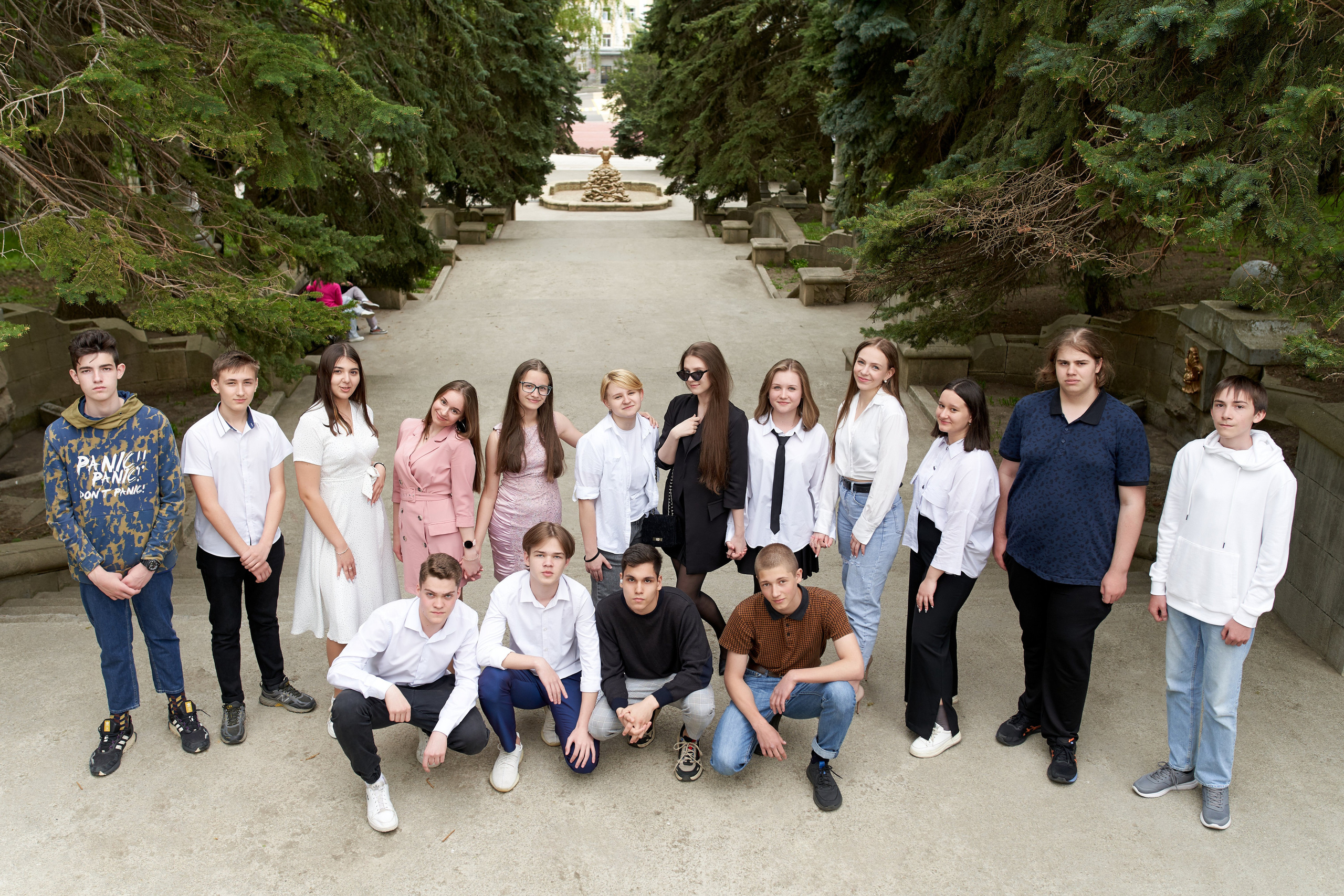 Крепостная гора. Выпускные альбомы в Ставрополе