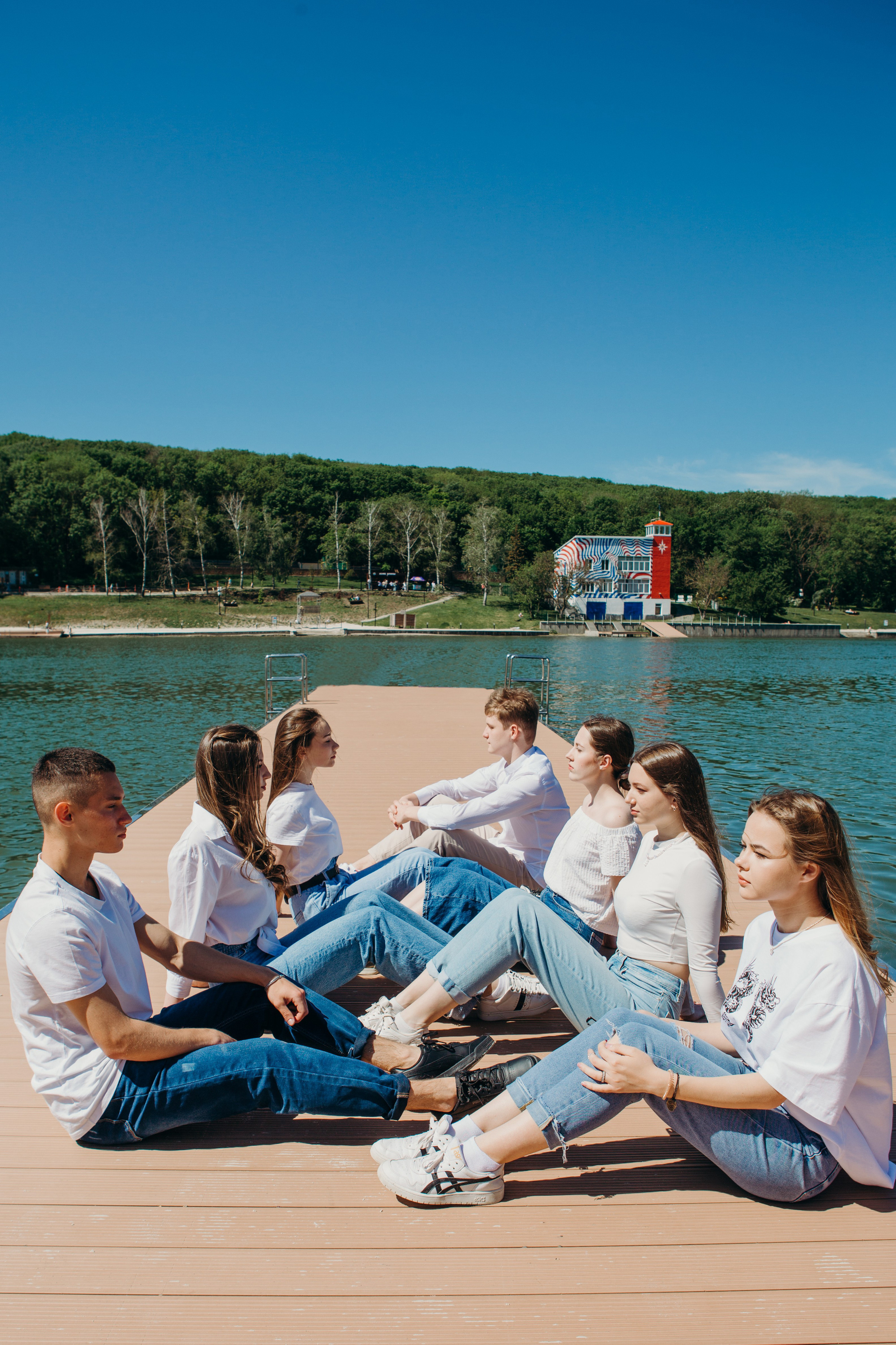 Комсомольский пруд. Выпускные альбомы в Ставрополе