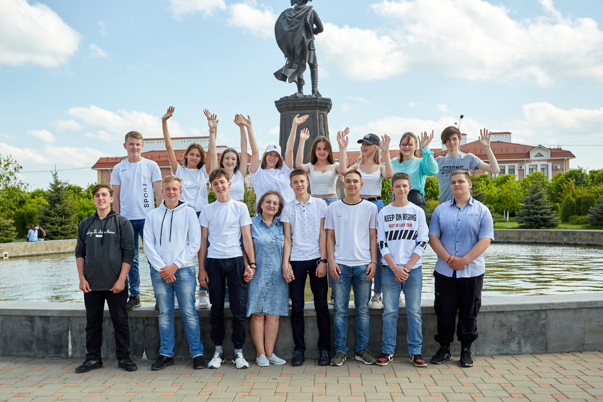 Парк «Адмирал» в Михайловске. Выпускные альбомы в Ставрополе