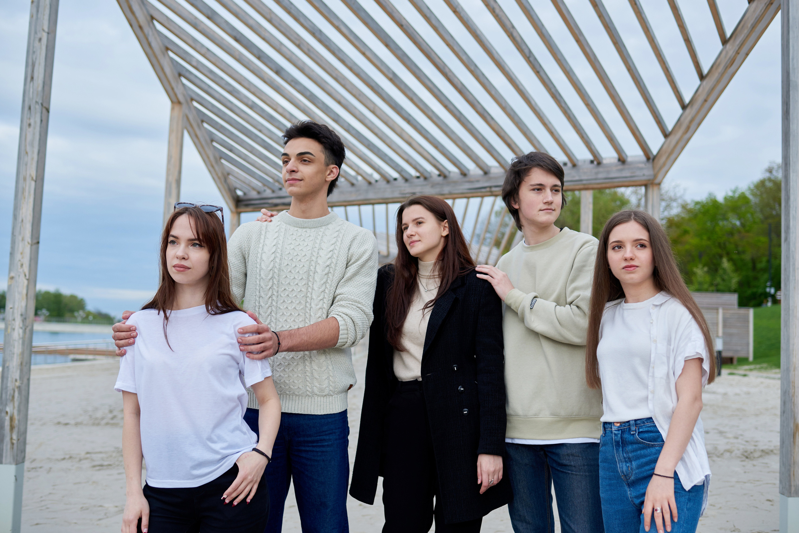 Комсомольский пруд. Выпускные альбомы в Ставрополе