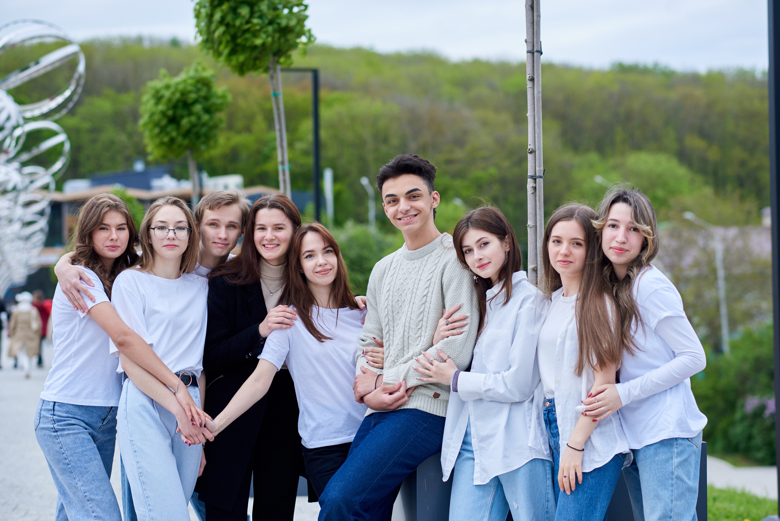 Комсомольский пруд. Выпускные альбомы в Ставрополе