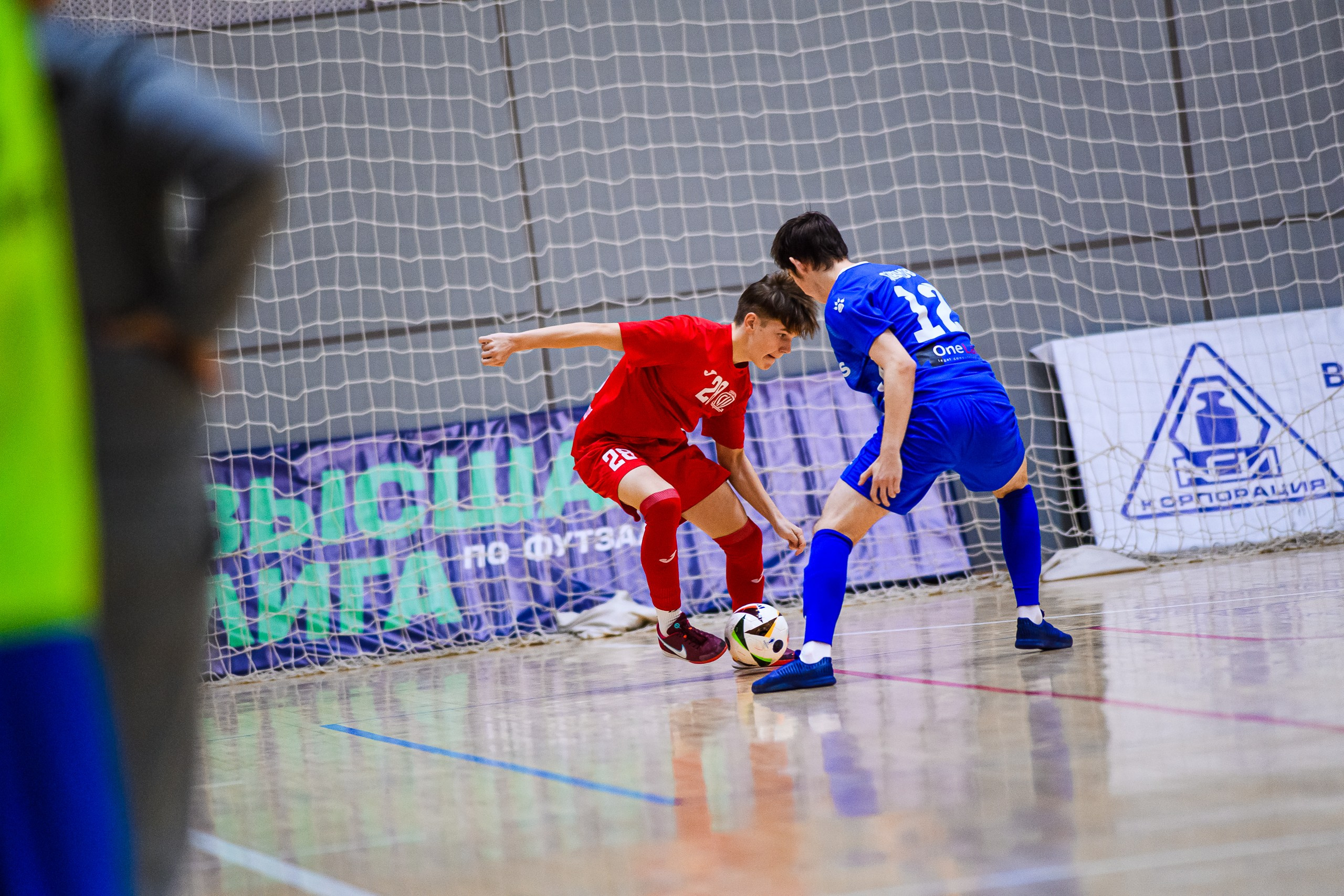 Высшая лига по футзалу — Сезон 2024-2025 — 2ой тур. Репортажный фотограф в Кемерово