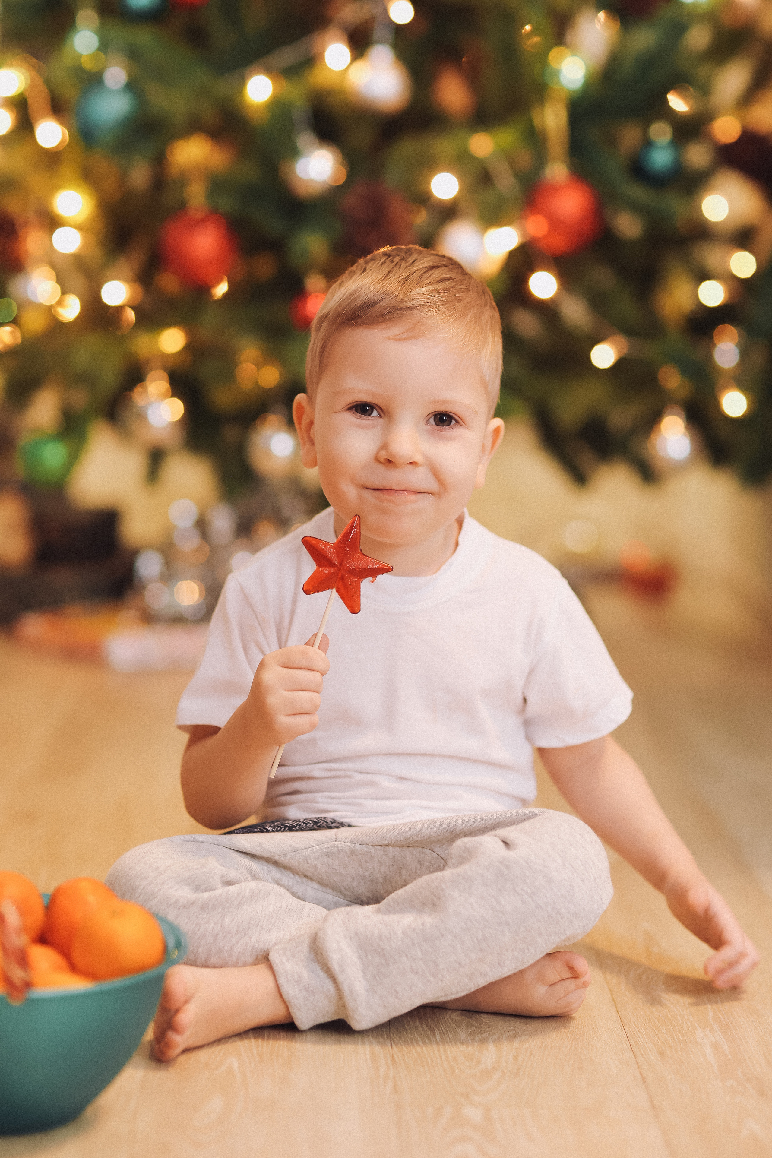 Новогодняя. Семейный фотограф Тюмень, фотограф на роды Салмина Мария