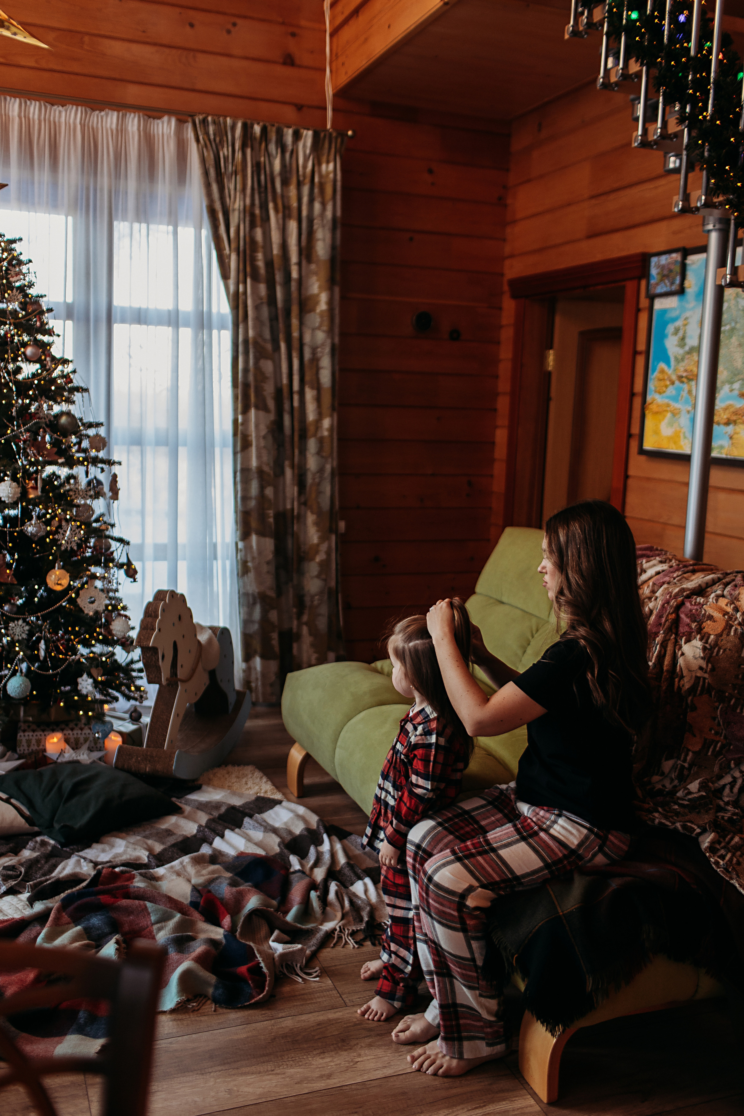 Тёплый новый год. Семейный фотограф Тюмень, фотограф на роды Салмина Мария