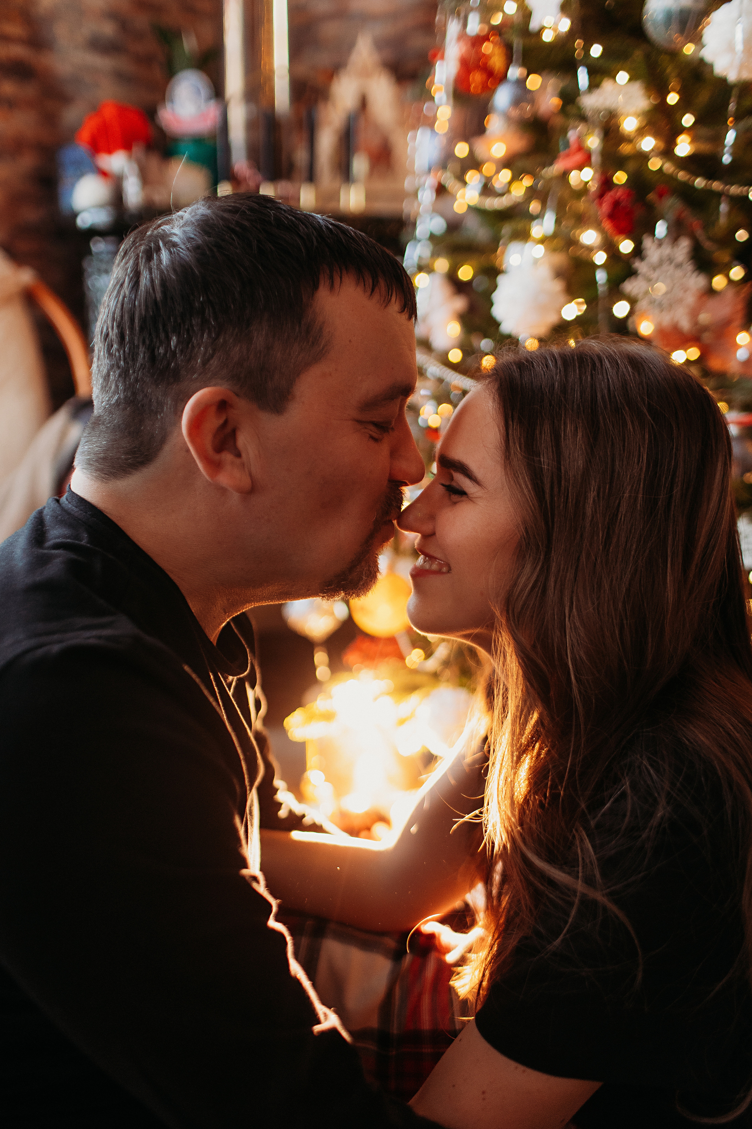 Тёплый новый год. Семейный фотограф Тюмень, фотограф на роды Салмина Мария