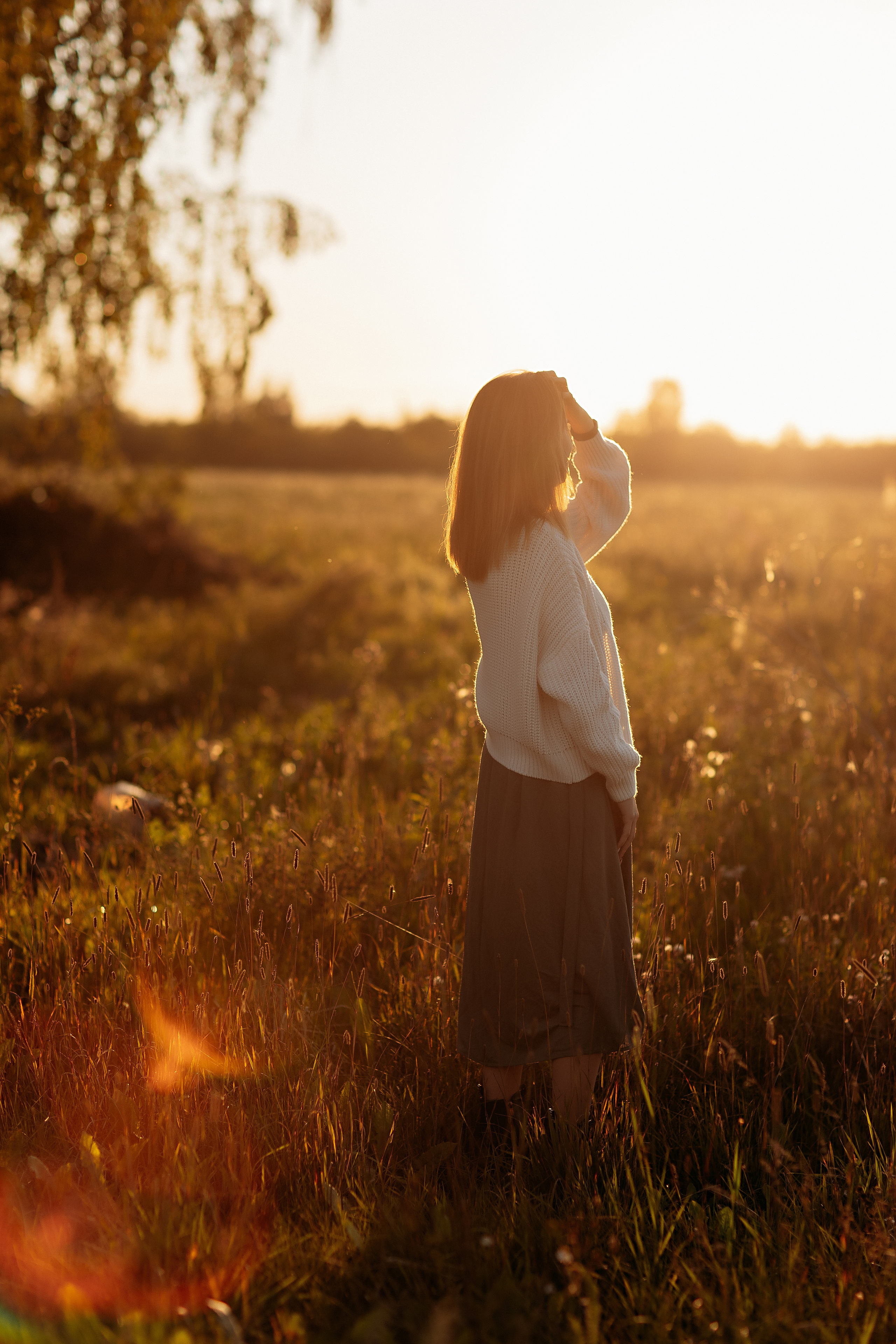Поле. Семейный фотограф Тюмень, фотограф на роды Салмина Мария