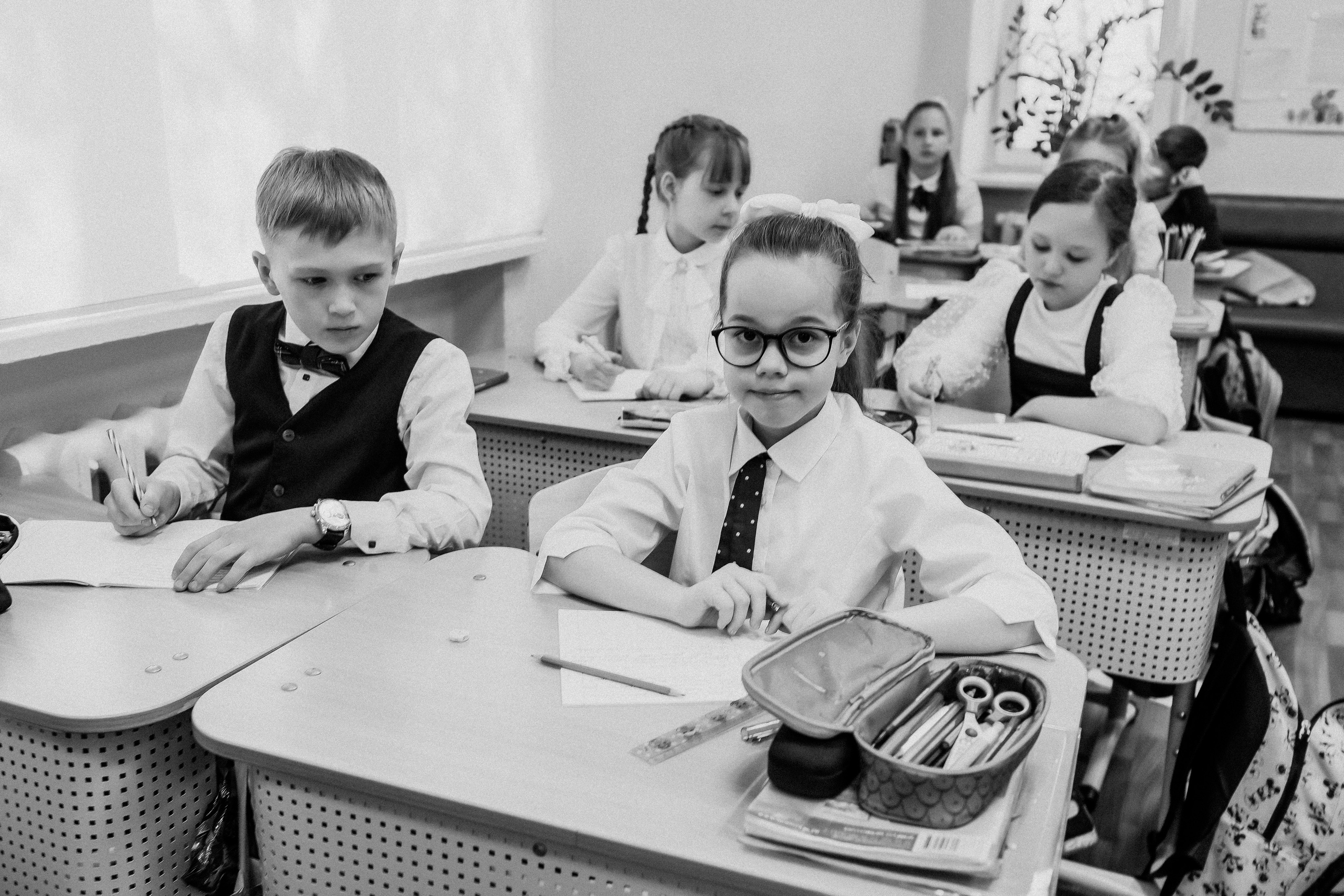 Школа 2 класс. Семейный фотограф Тюмень, фотограф на роды Салмина Мария