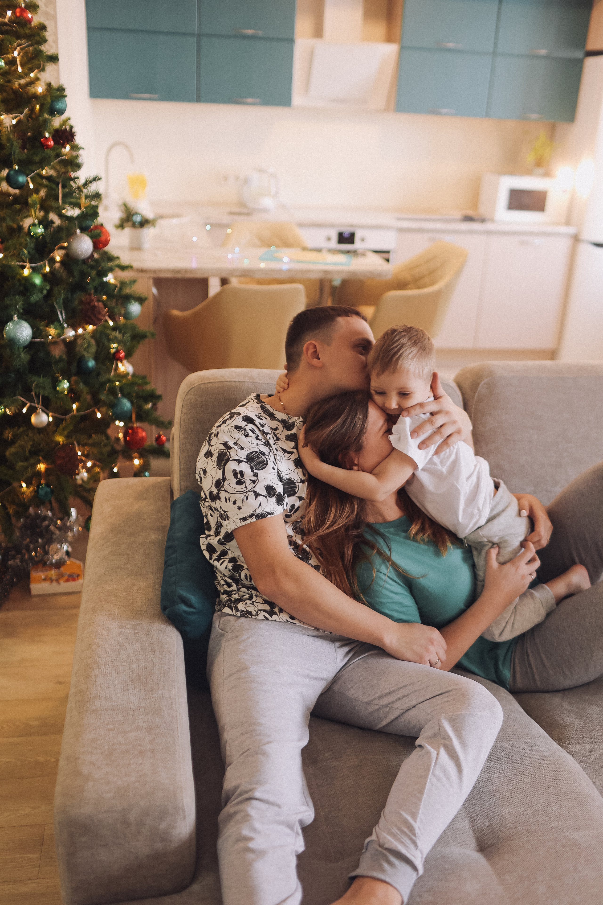 Новогодняя. Семейный фотограф Тюмень, фотограф на роды Салмина Мария