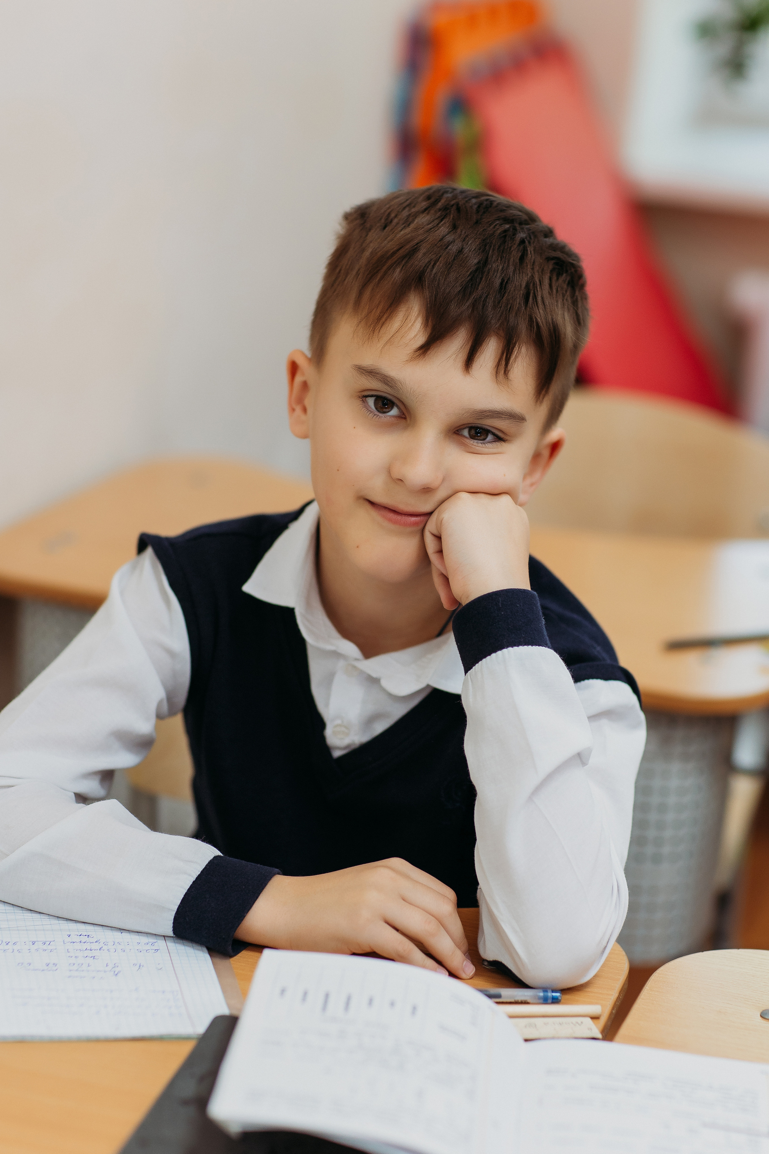 Школа 2 класс. Семейный фотограф Тюмень, фотограф на роды Салмина Мария