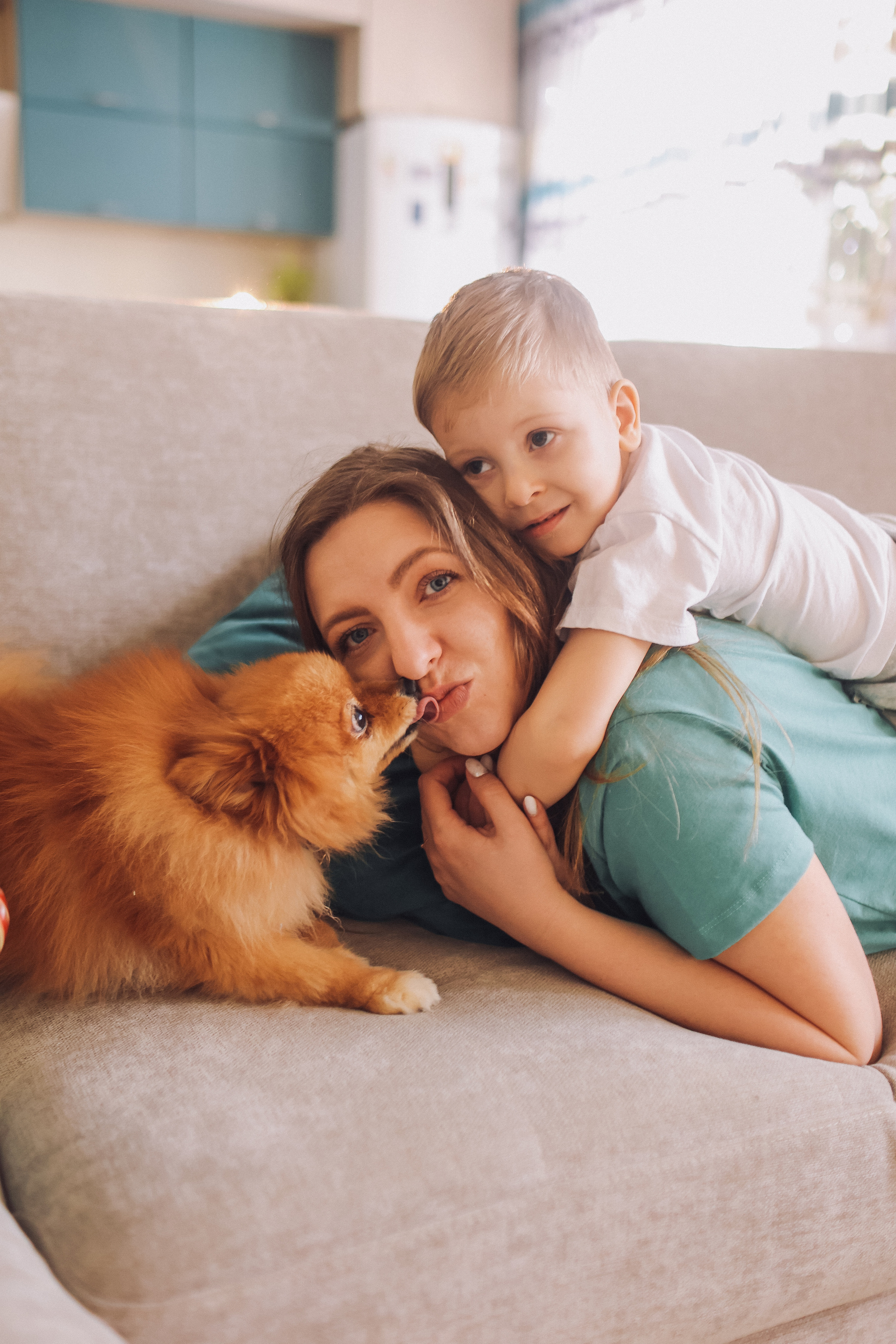 Новогодняя. Семейный фотограф Тюмень, фотограф на роды Салмина Мария