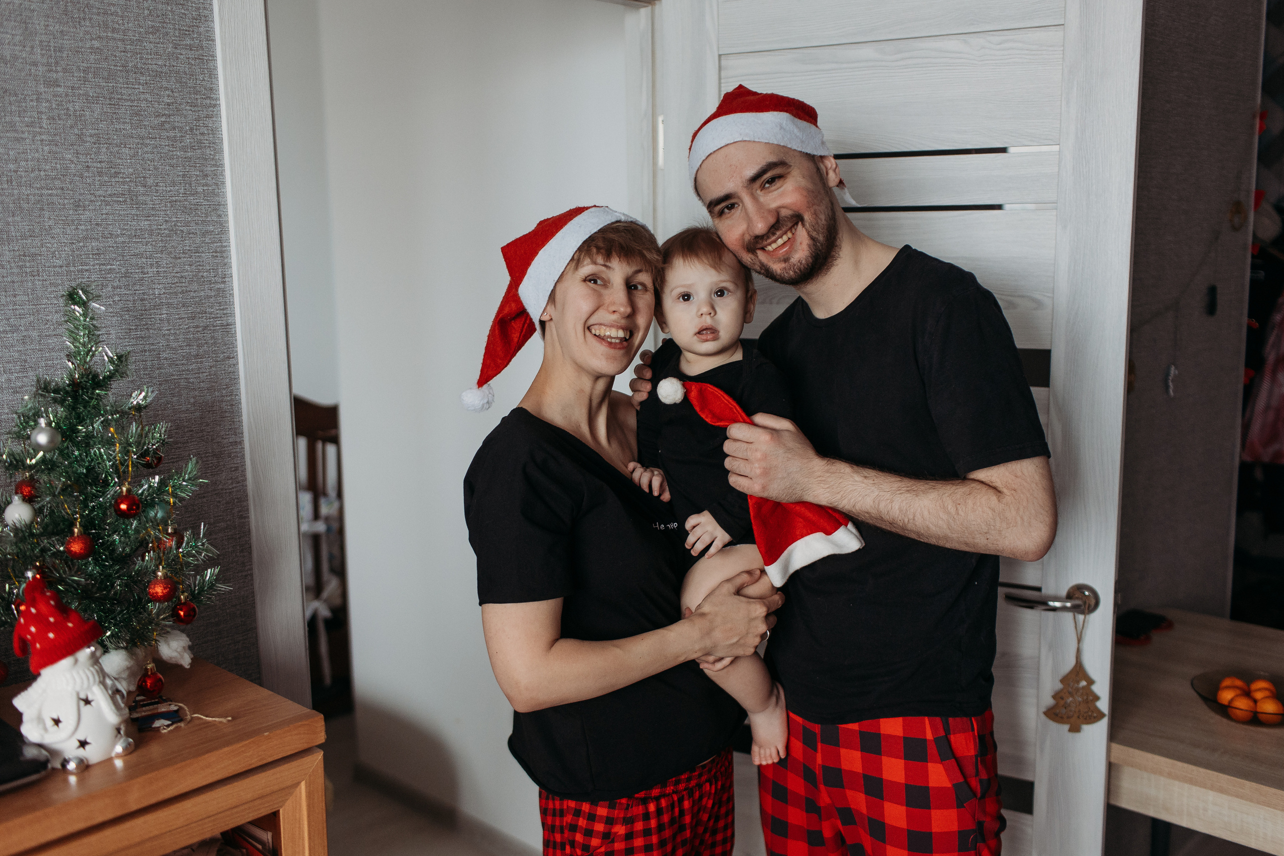 Новый год. Семейный фотограф Тюмень, фотограф на роды Салмина Мария